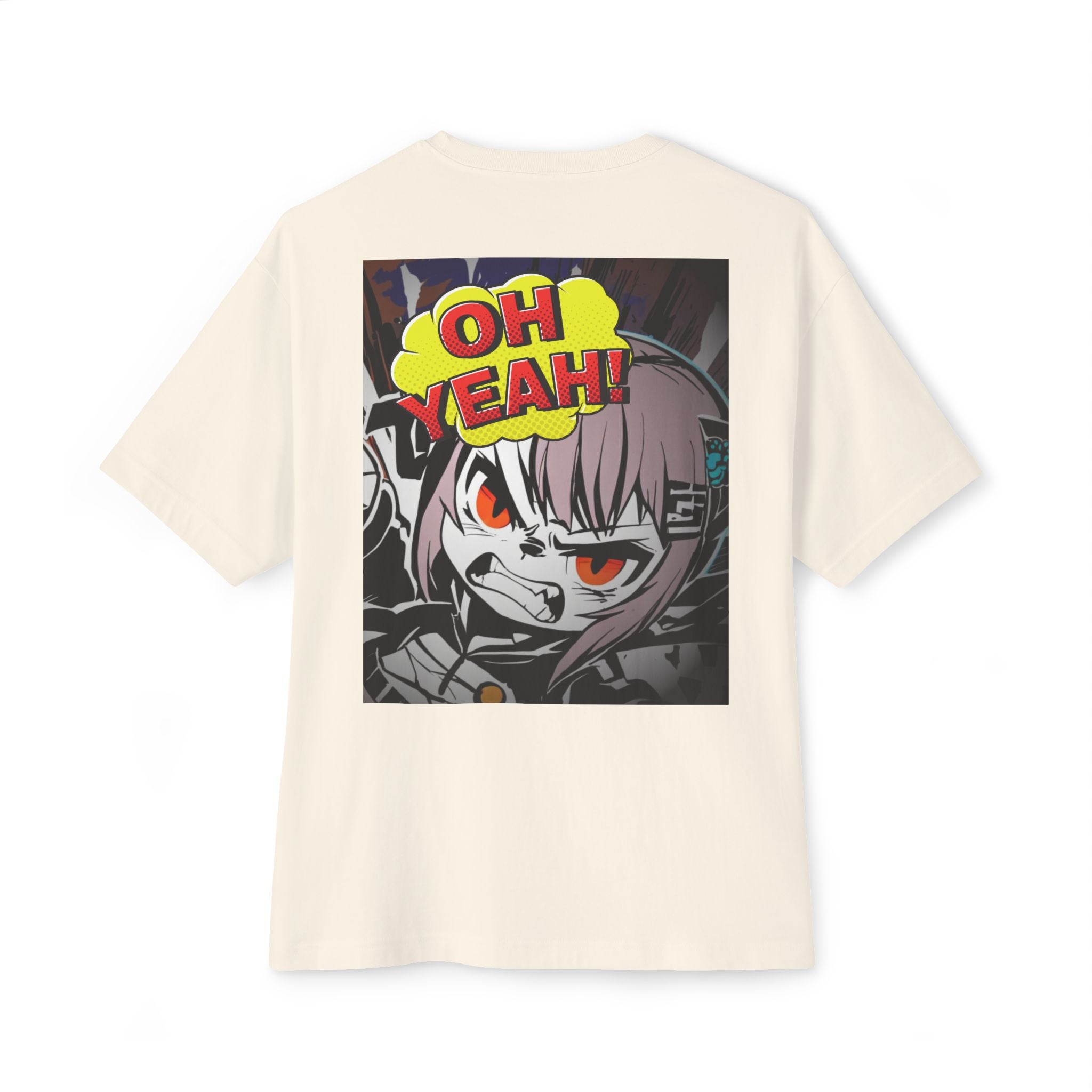 Anime Blurb Casual Streetwear T-shirt - Oh Yeah