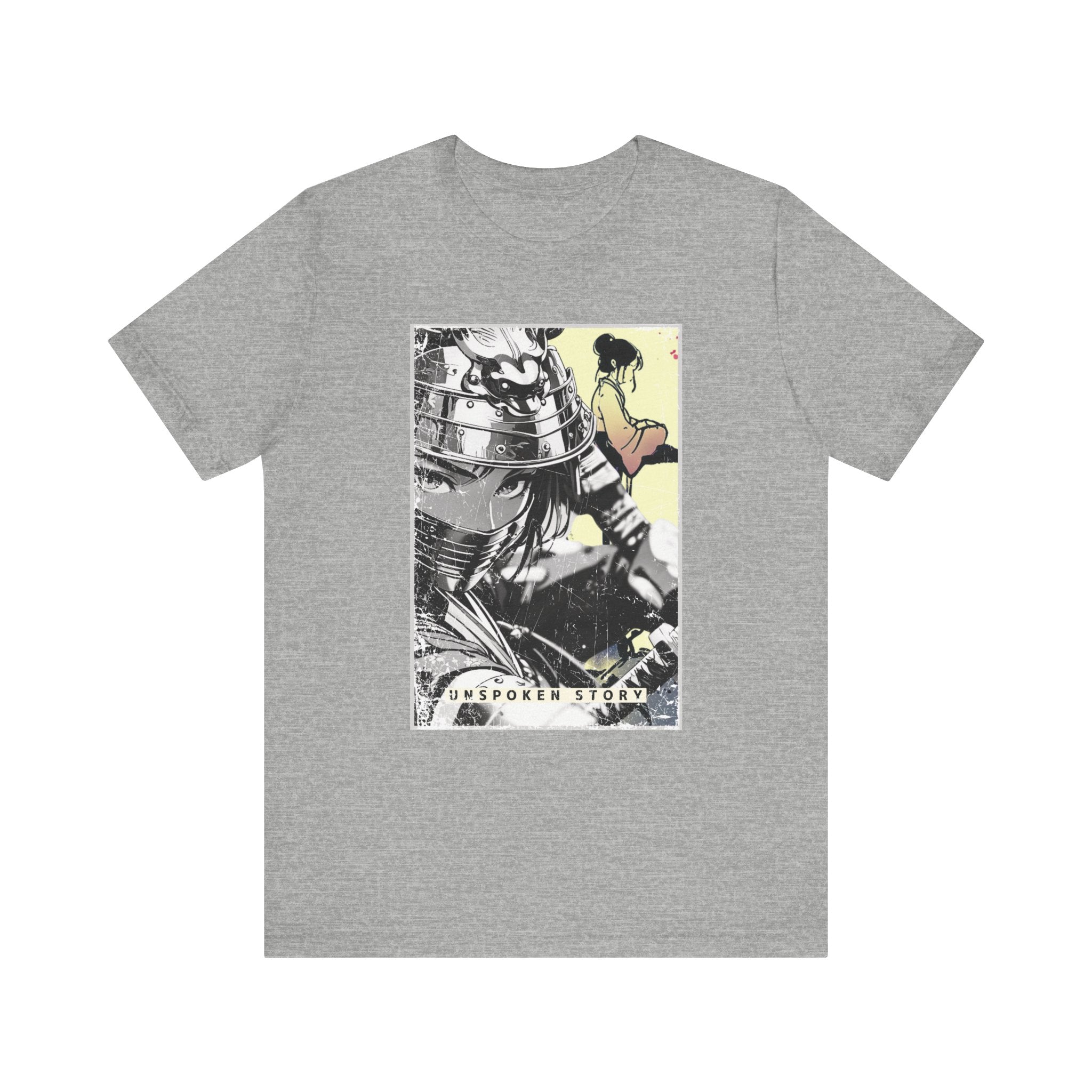 Anime Warrior Girl T-shirt - Unspoken Story