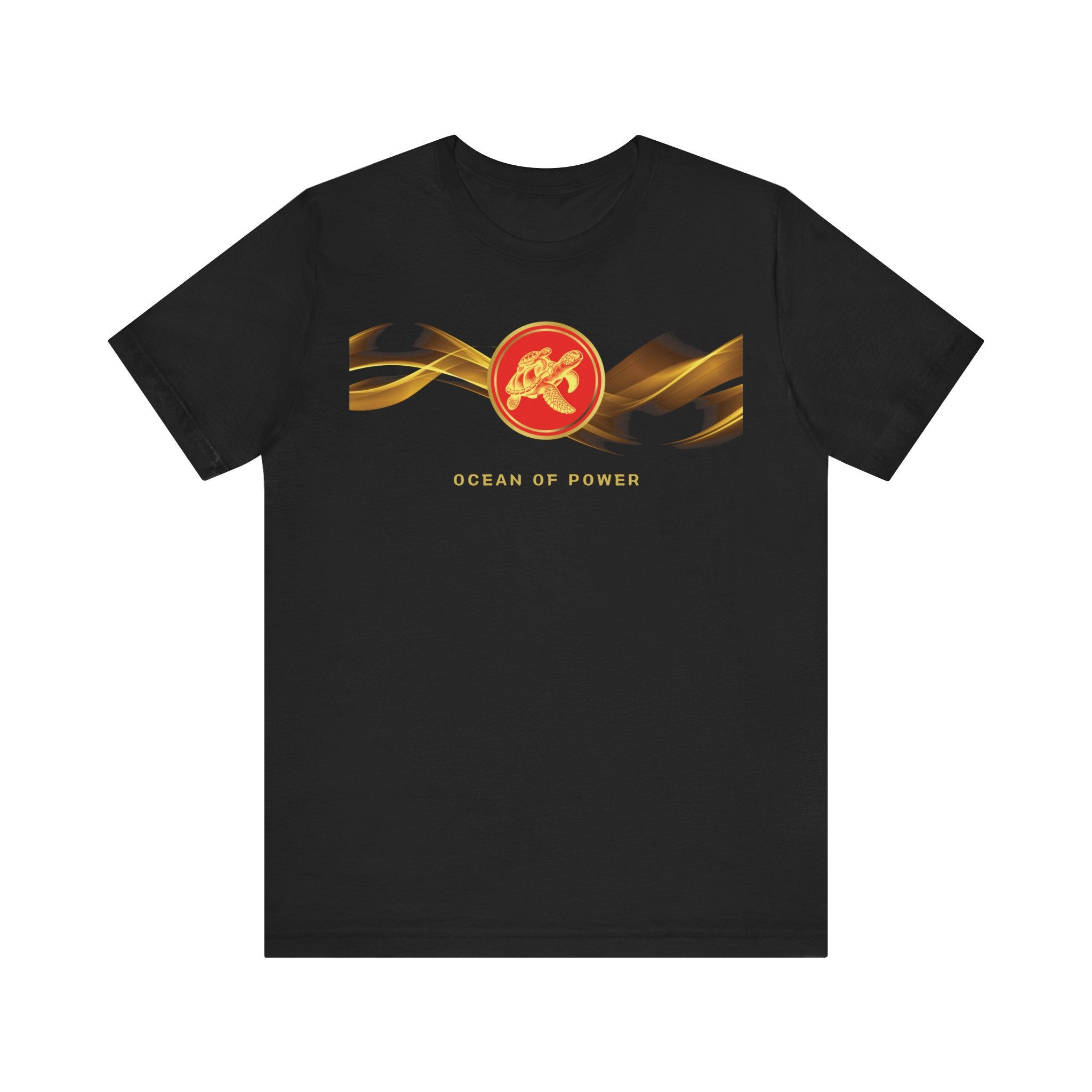 Empowering T-shirt - Zen Turtle Collection Red Power