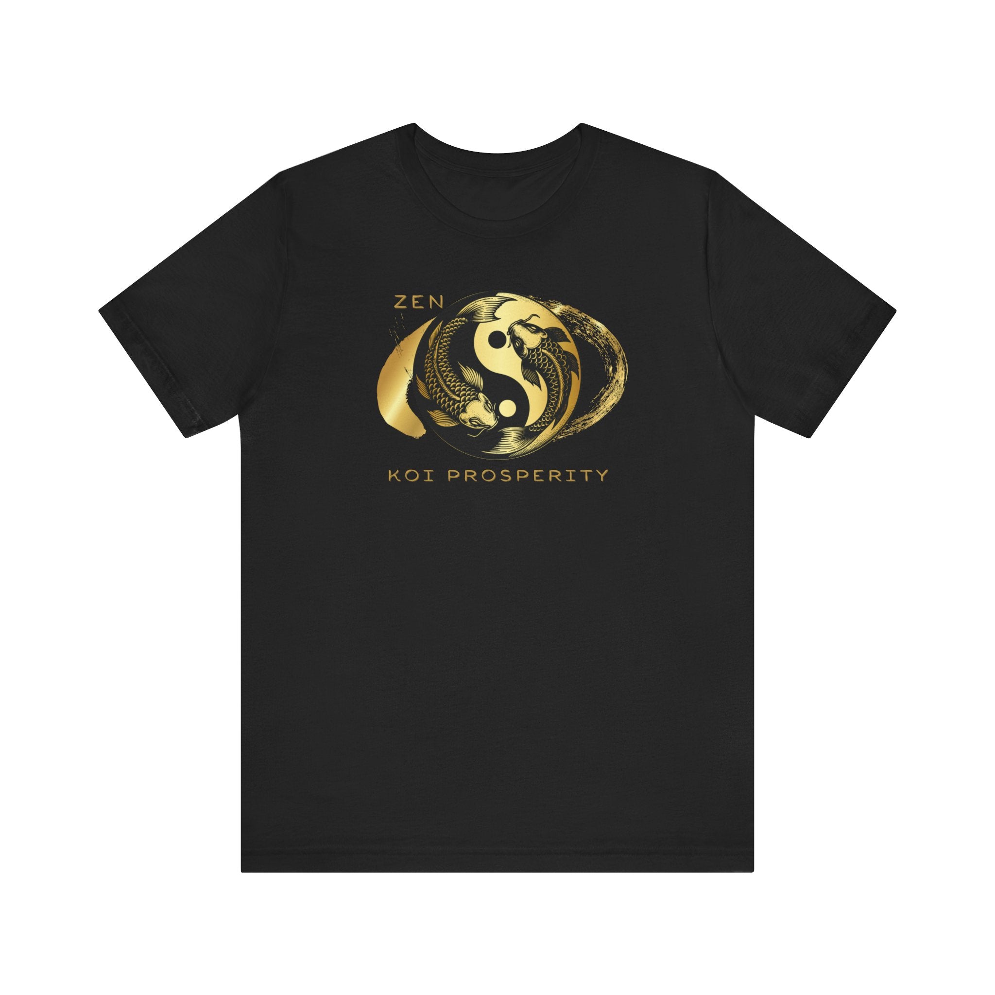 Empowering T-shirt - Zen Koi Collection Gold, Colors of Meaning