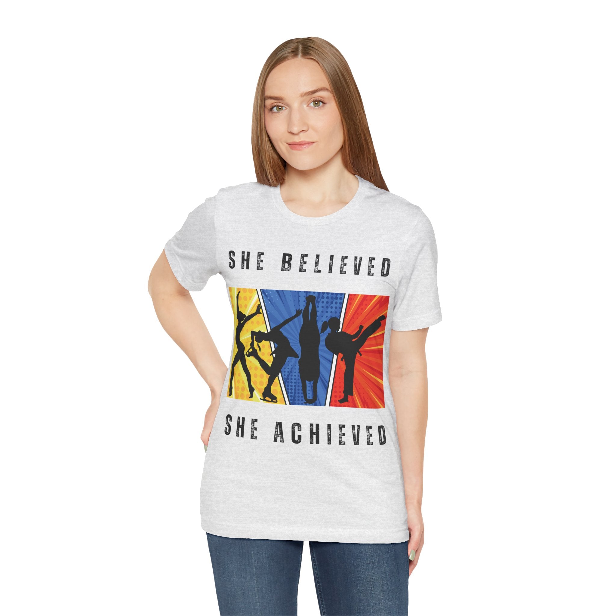 Empowering Tee - She Believed She Achieved