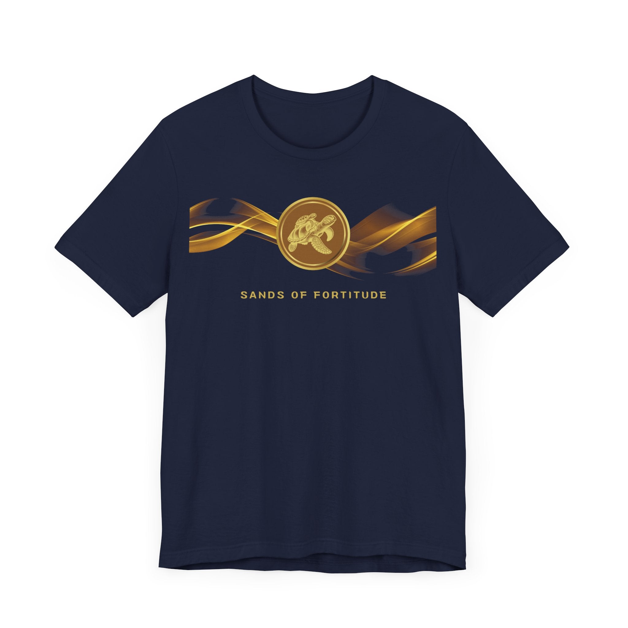 Empowering T-shirt - Zen Turtle Collection Brown Fortitude
