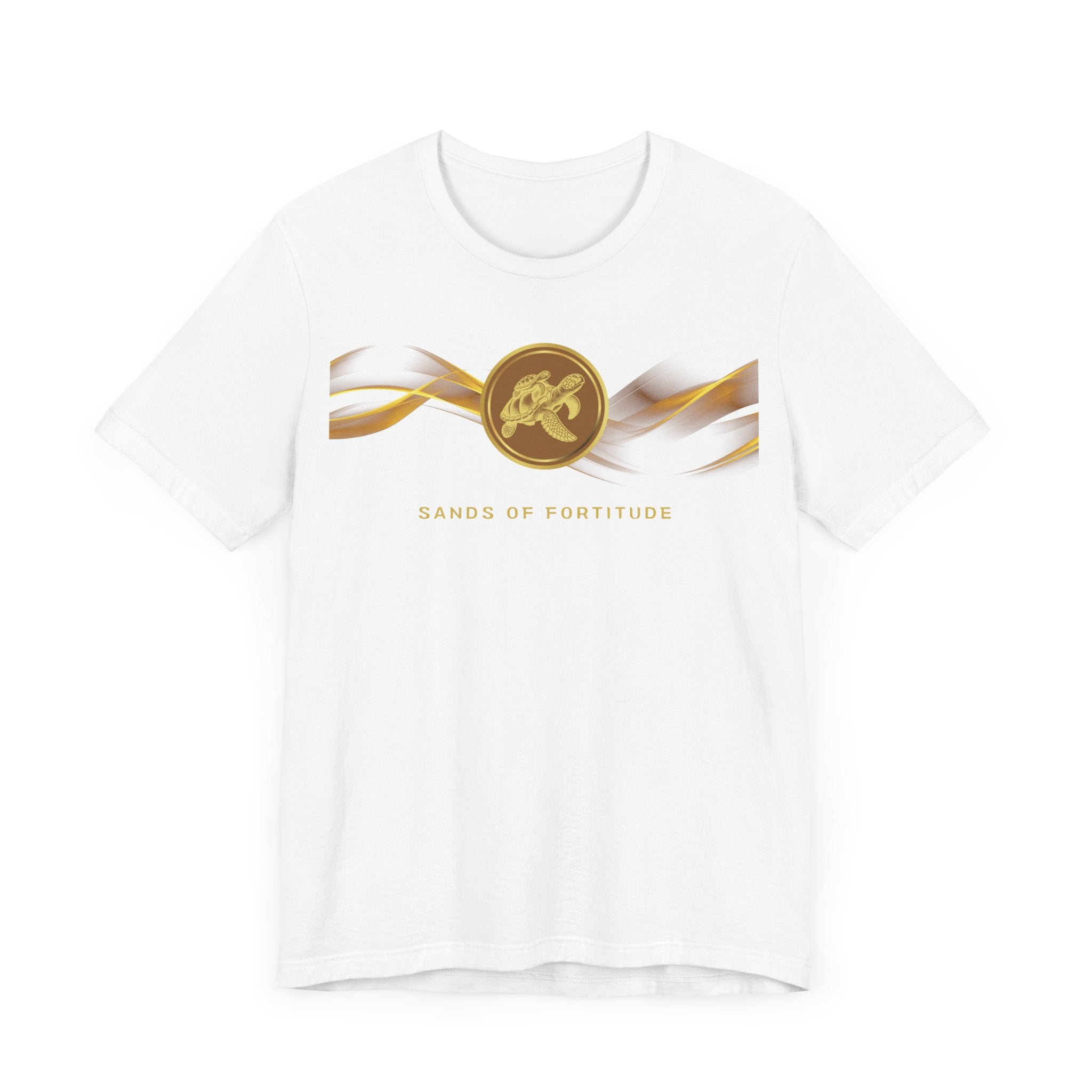 Empowering T-shirt - Zen Turtle Collection Brown Fortitude