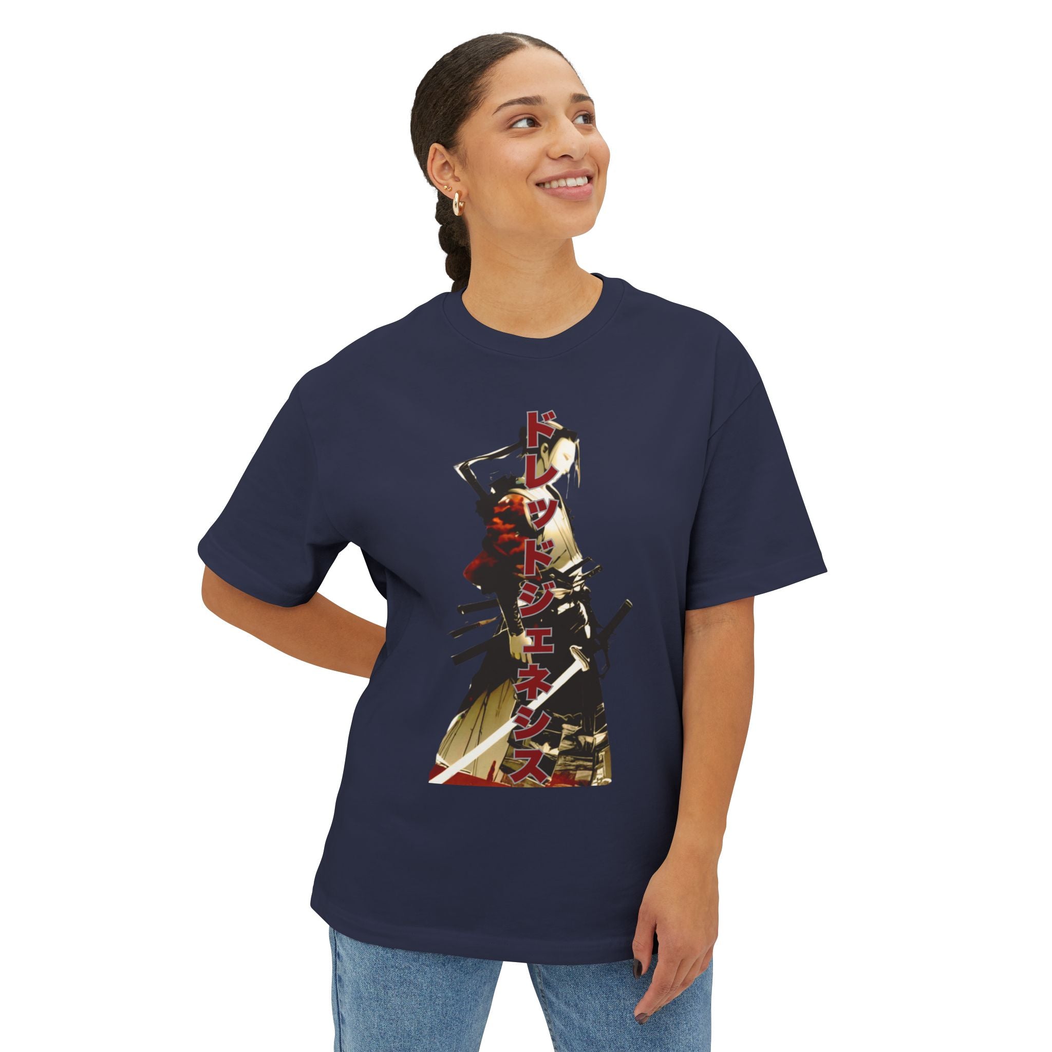 Anime Design Oversize T-shirt - SF Dread Genesis