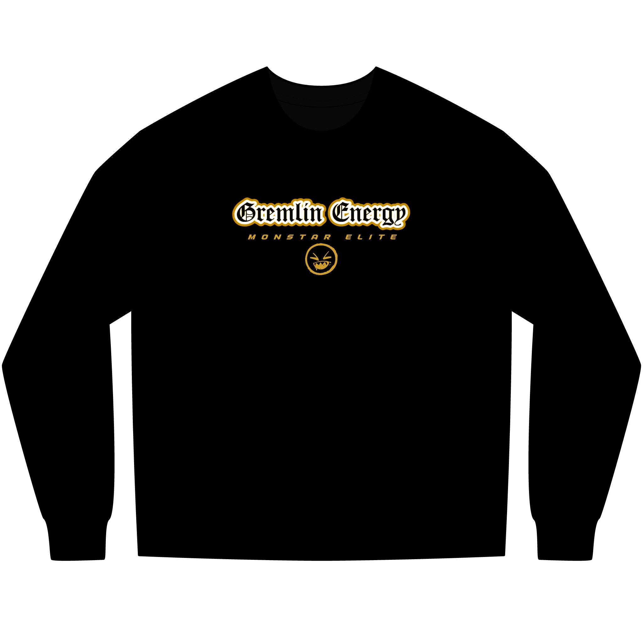 Monstar Elite Long Sleeve T-Shirt Line - Gremlin Energy
