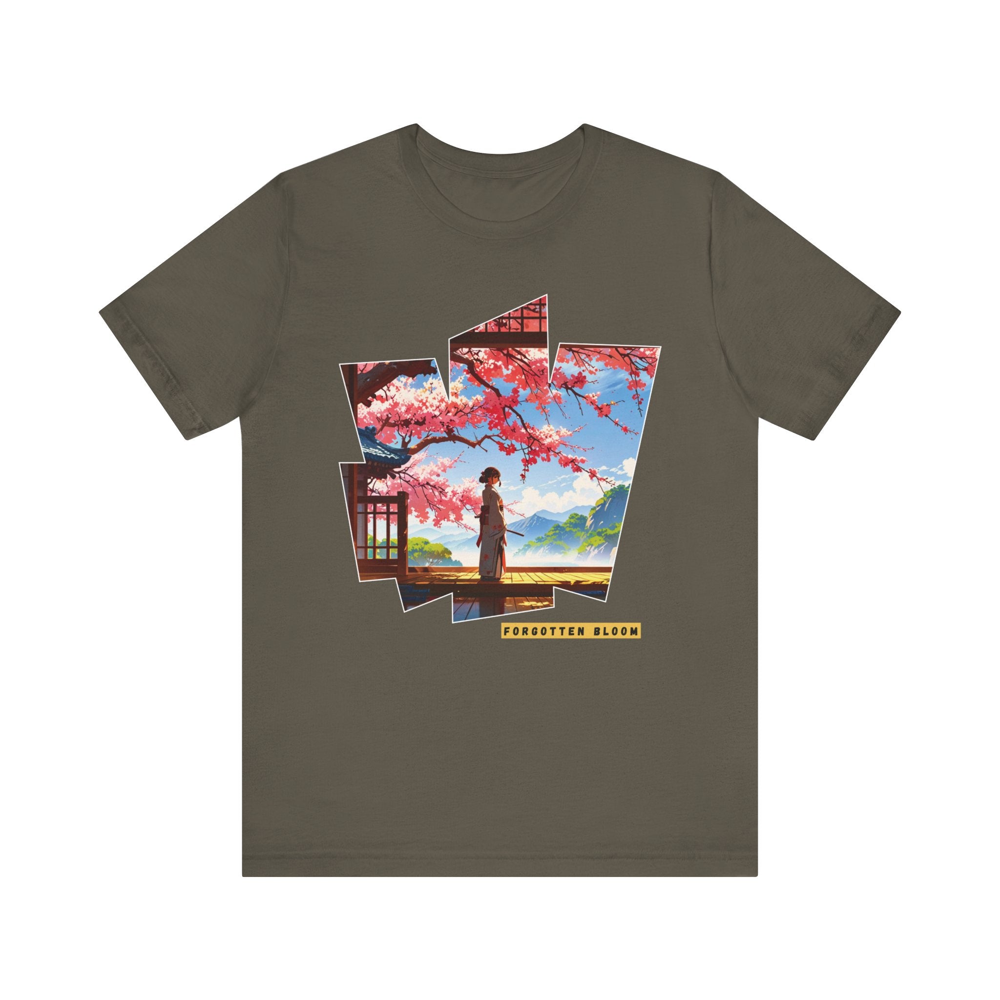 Anime Solace T-shirt - Forgotten Bloom