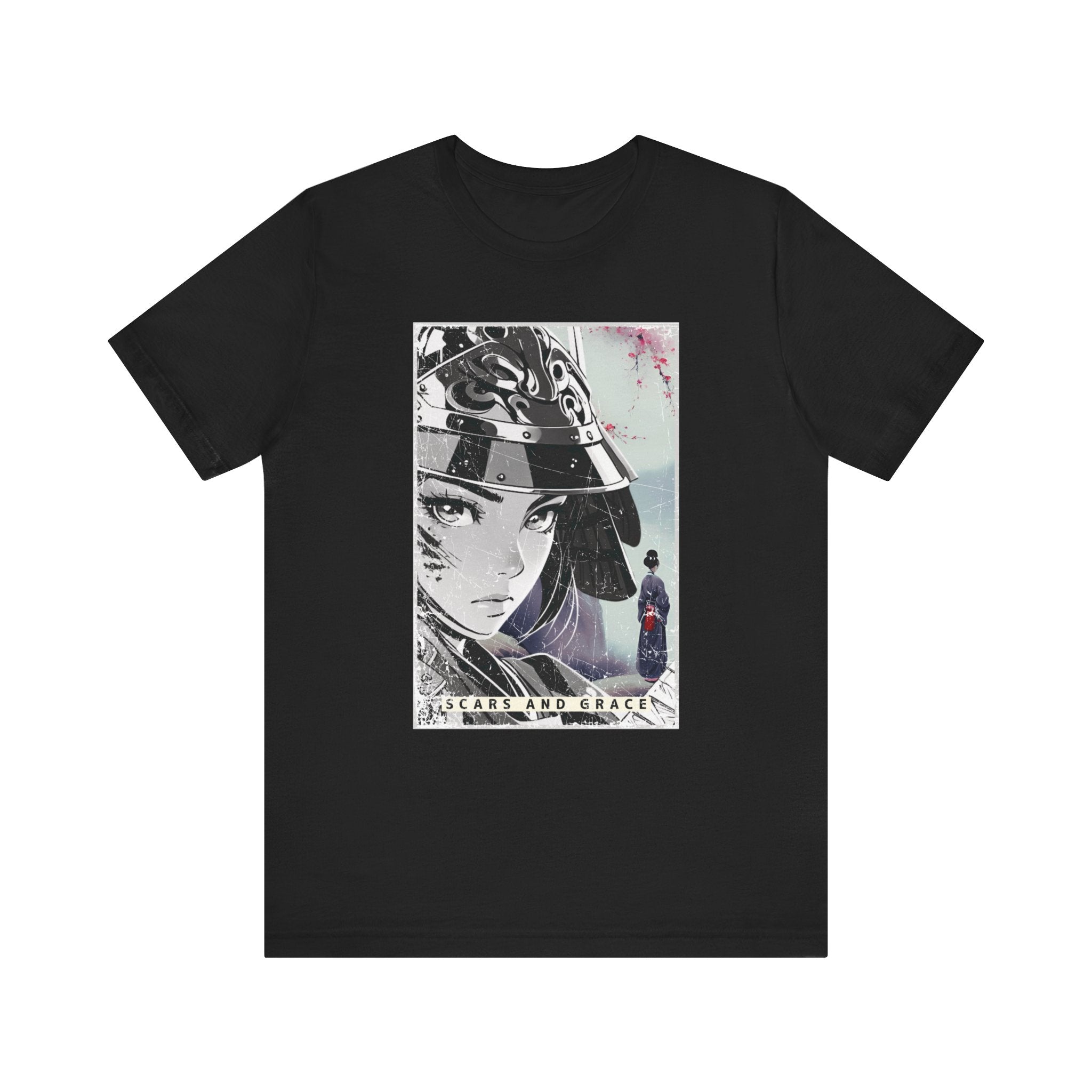 Anime Warrior Girl T-shirt - Scars And Grace