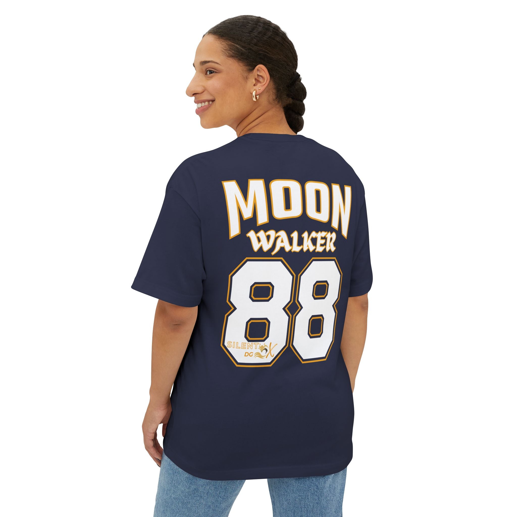 Old School 80's Oversized Casual Streetwear - 88 Moon Walker