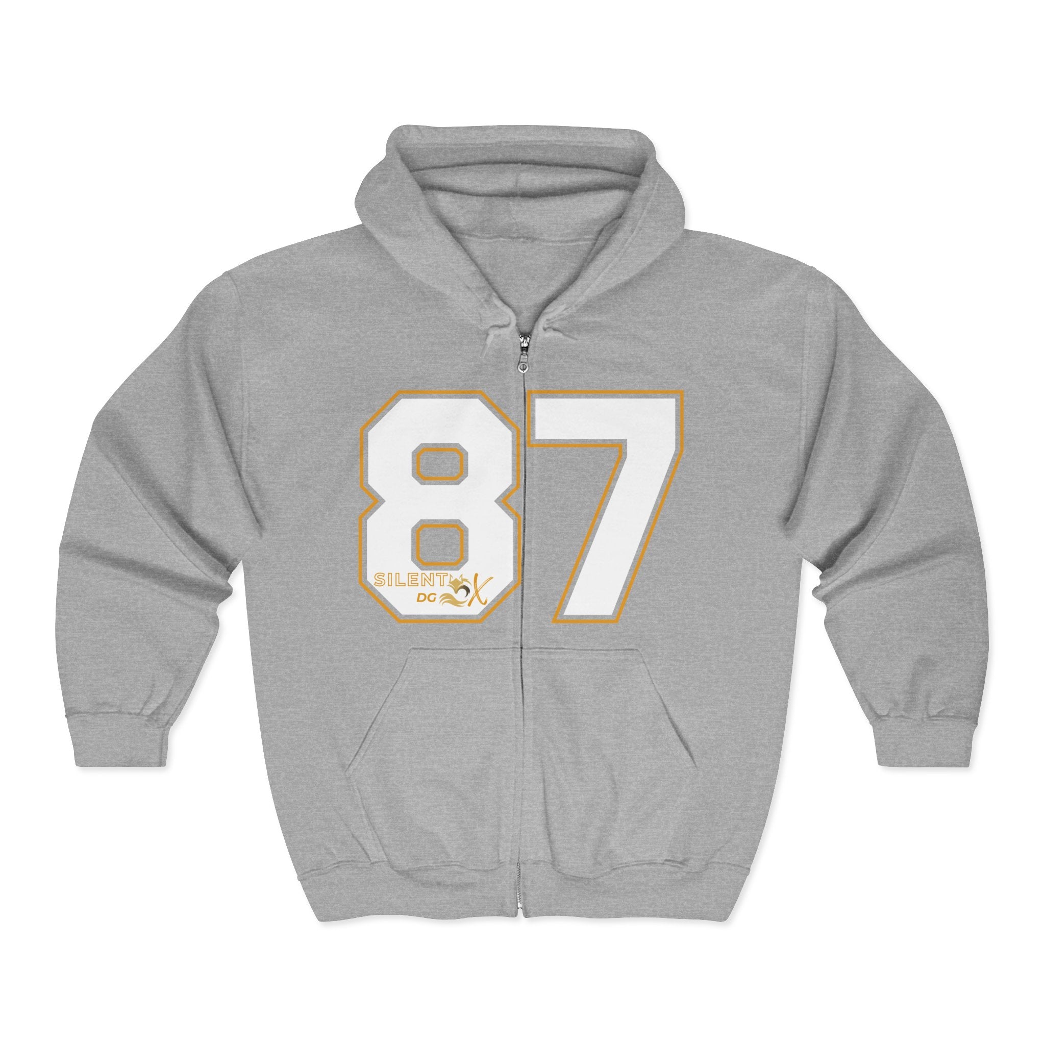 Old School 80's Zipped Hoodie Collection - 87 Block Busted