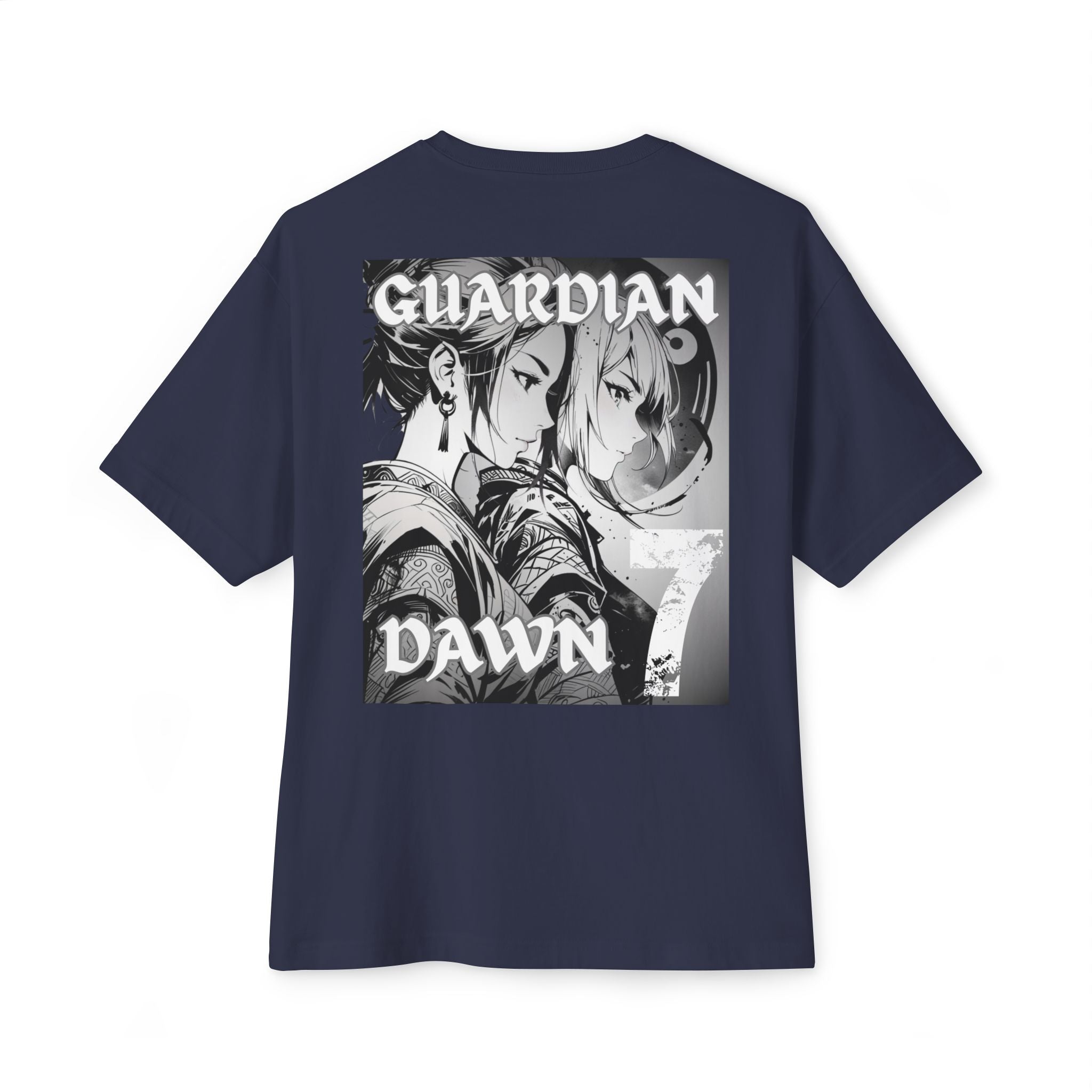 Anime Design Oversize T-shirt - SF Guardian - Dawn #7