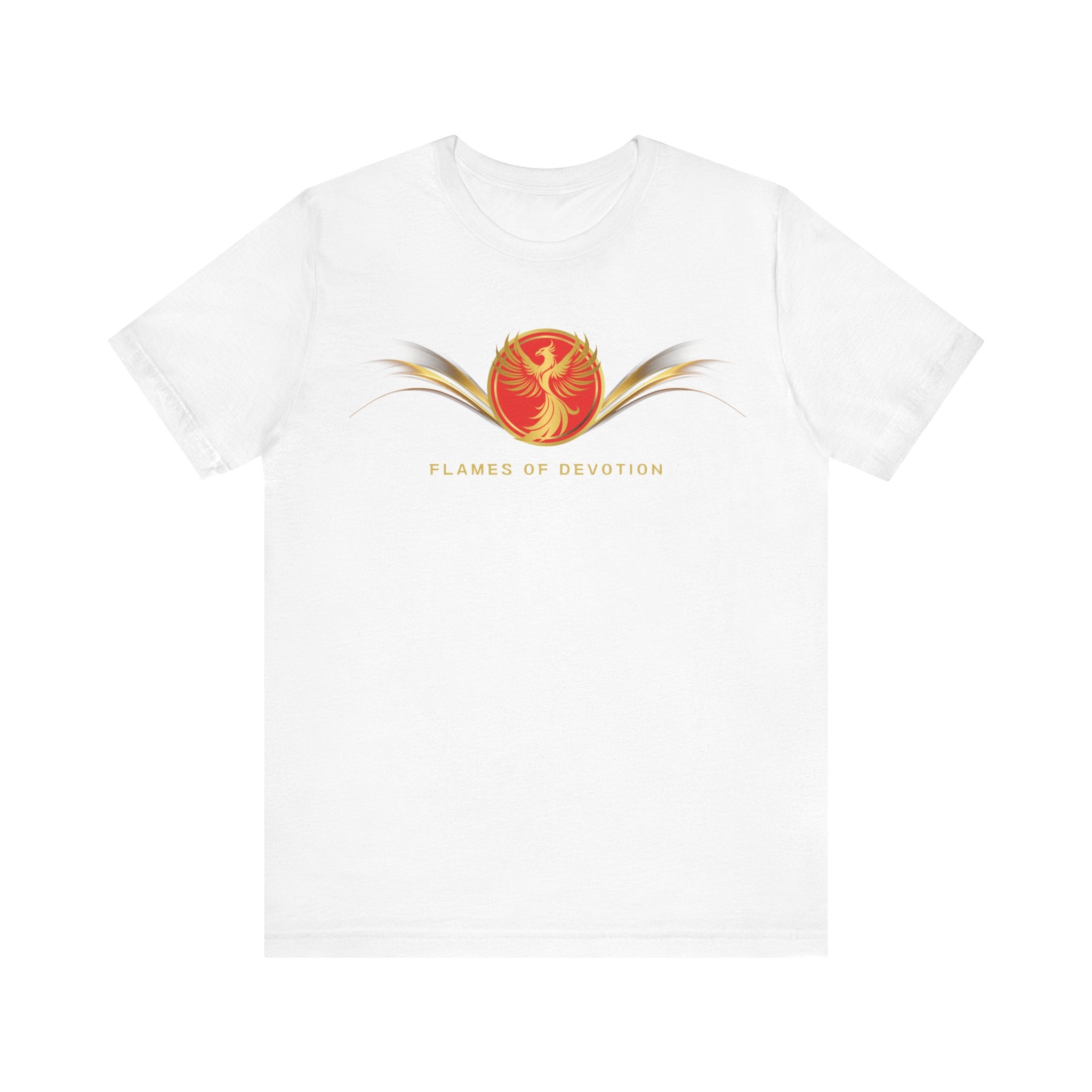 Empowering T-shirt - Zen Phoenix Collection Red Devotion