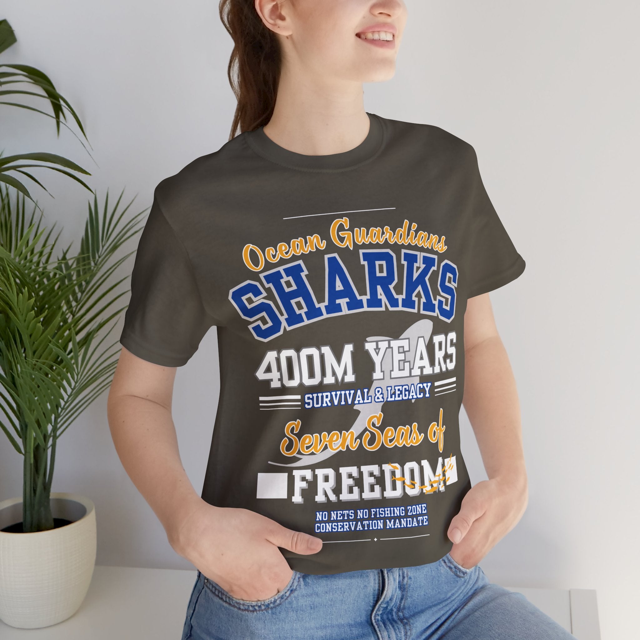 Ocean Marine Awareness Tee - Shark