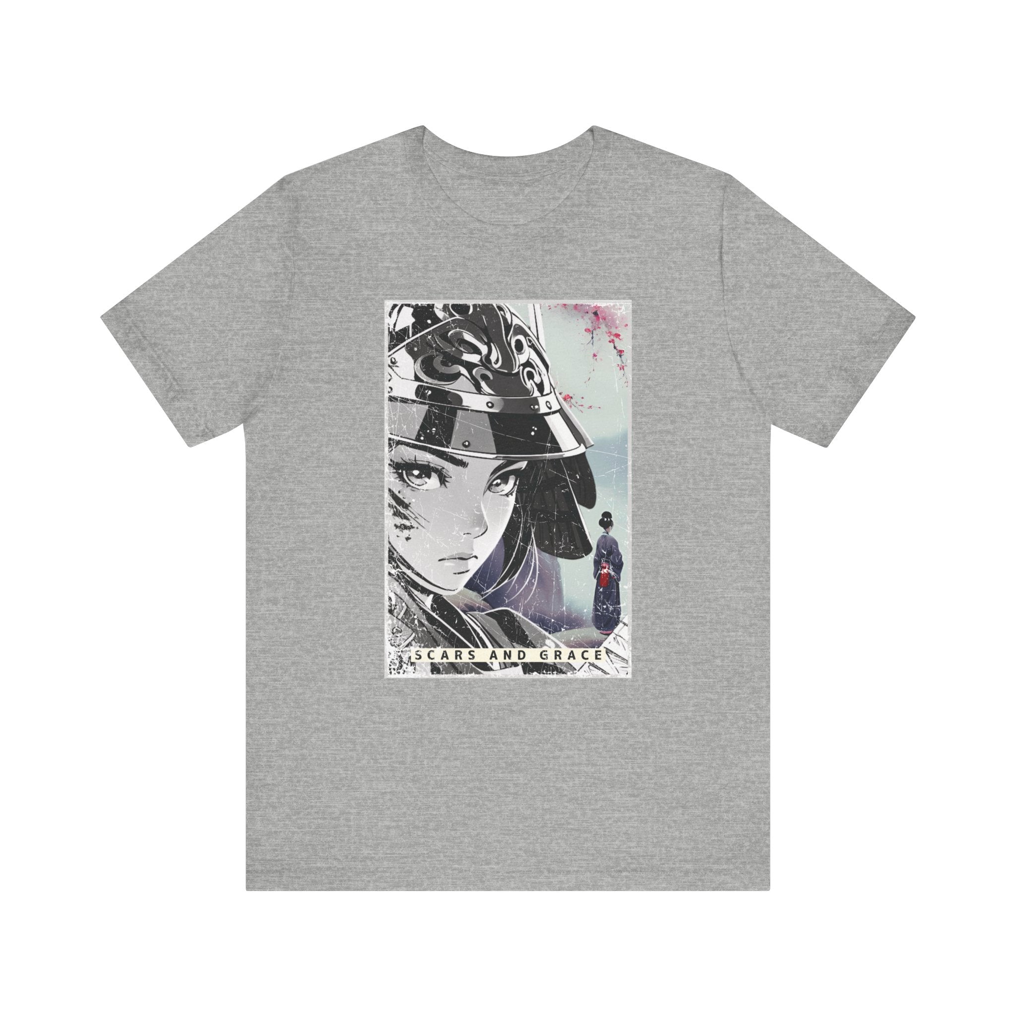 Anime Warrior Girl T-shirt - Scars And Grace