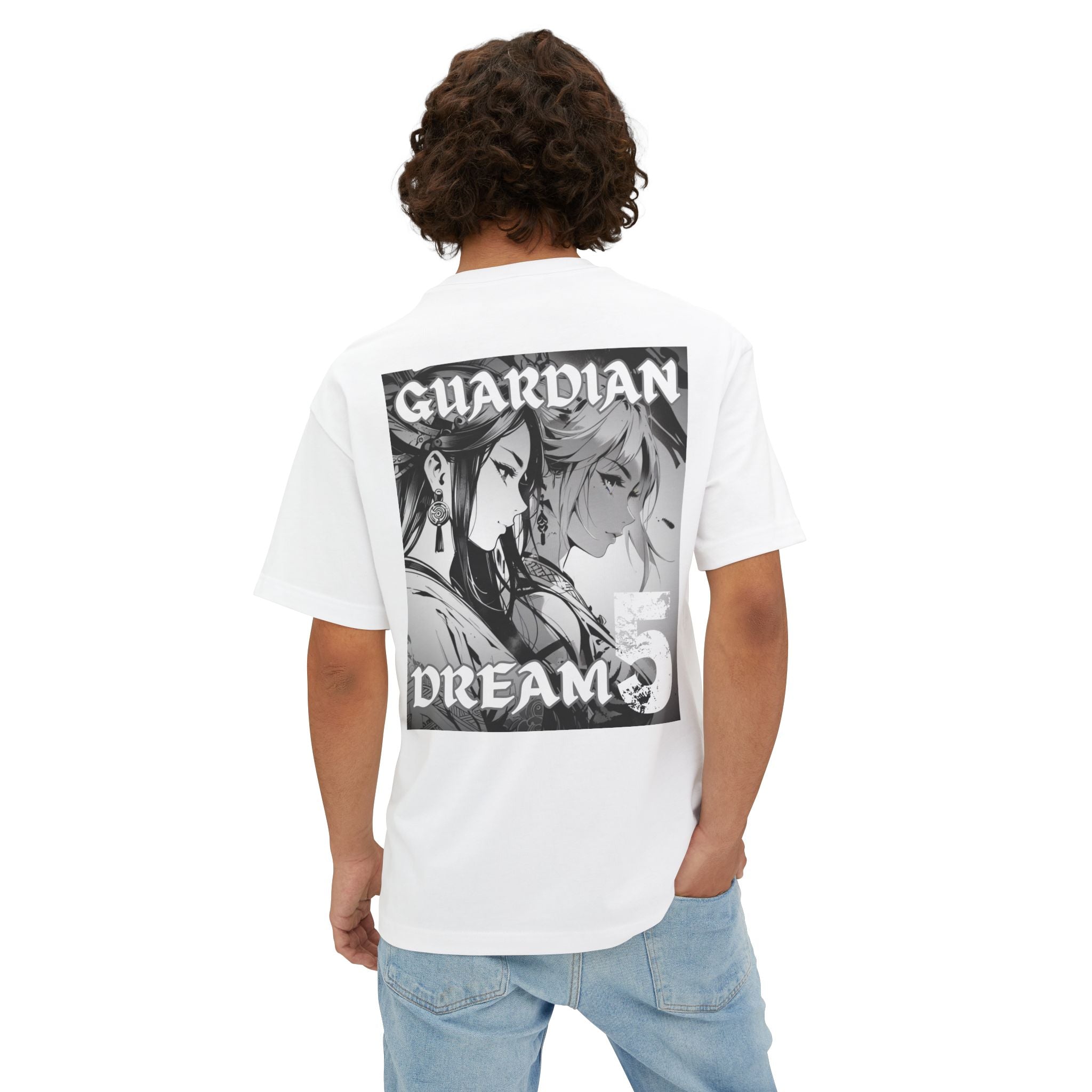 Anime Design Oversize T-shirt - SF Guardian - Dream #5