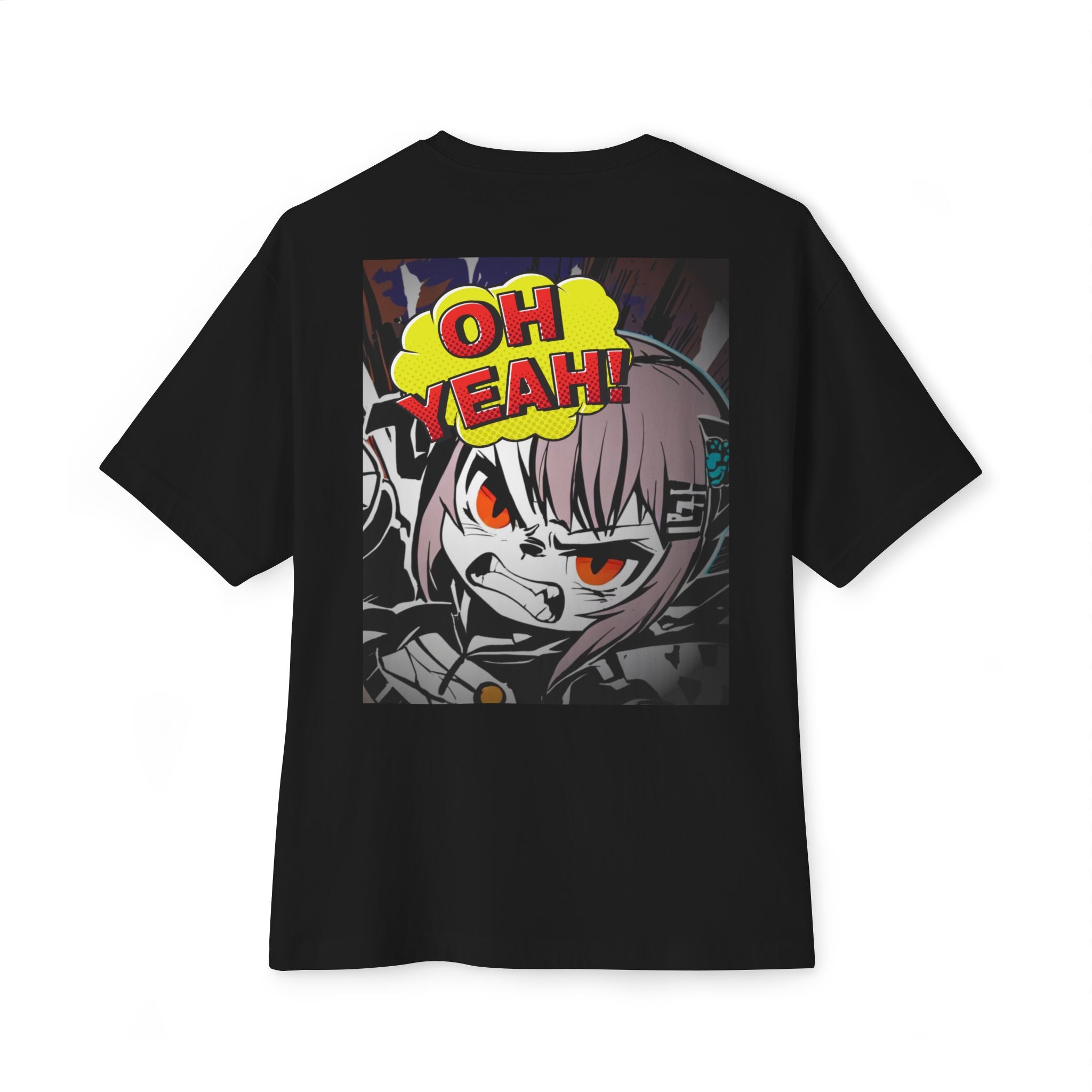 Anime Blurb Casual Streetwear T-shirt - Oh Yeah