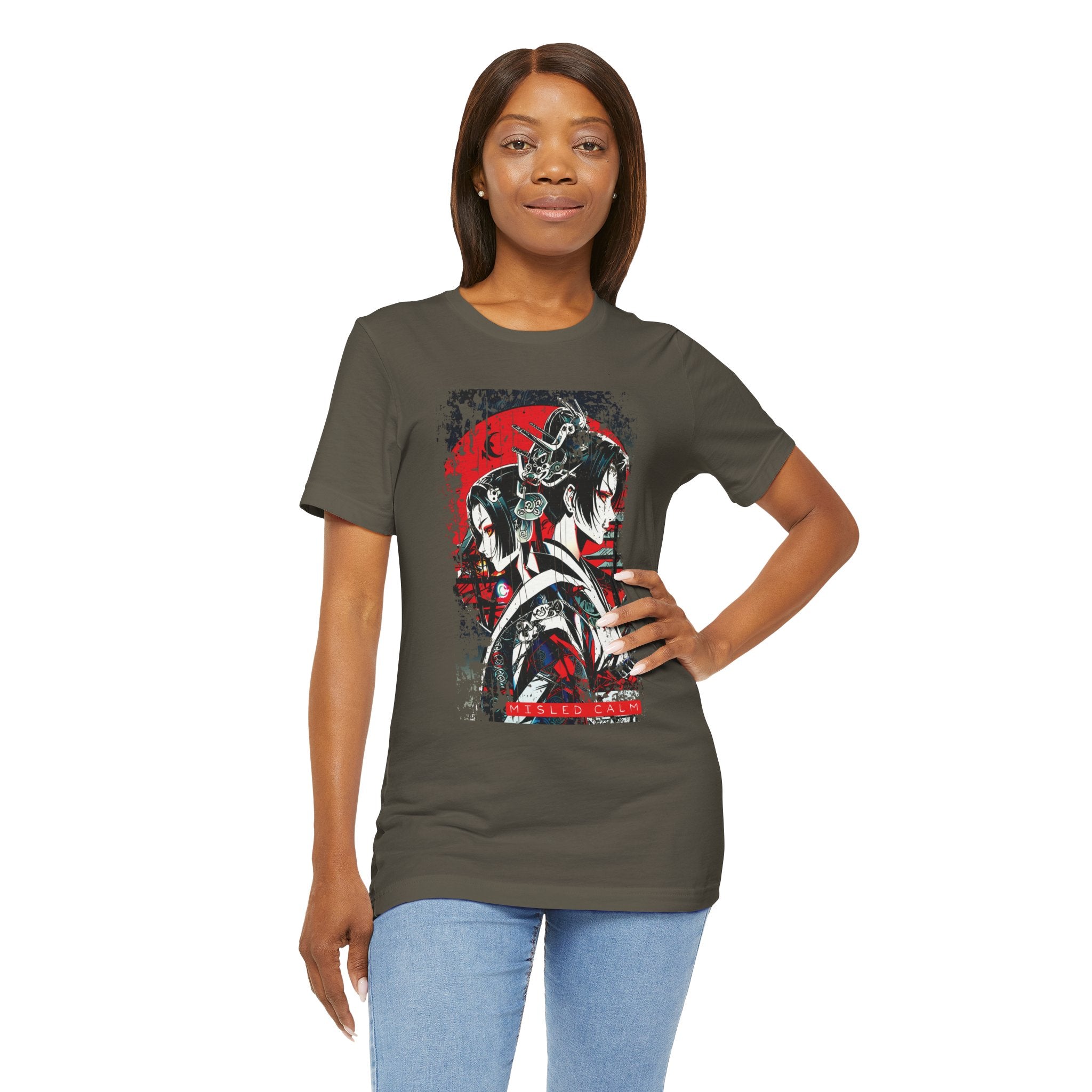 Anime Moon T-Shirt - Misled Calm Tee