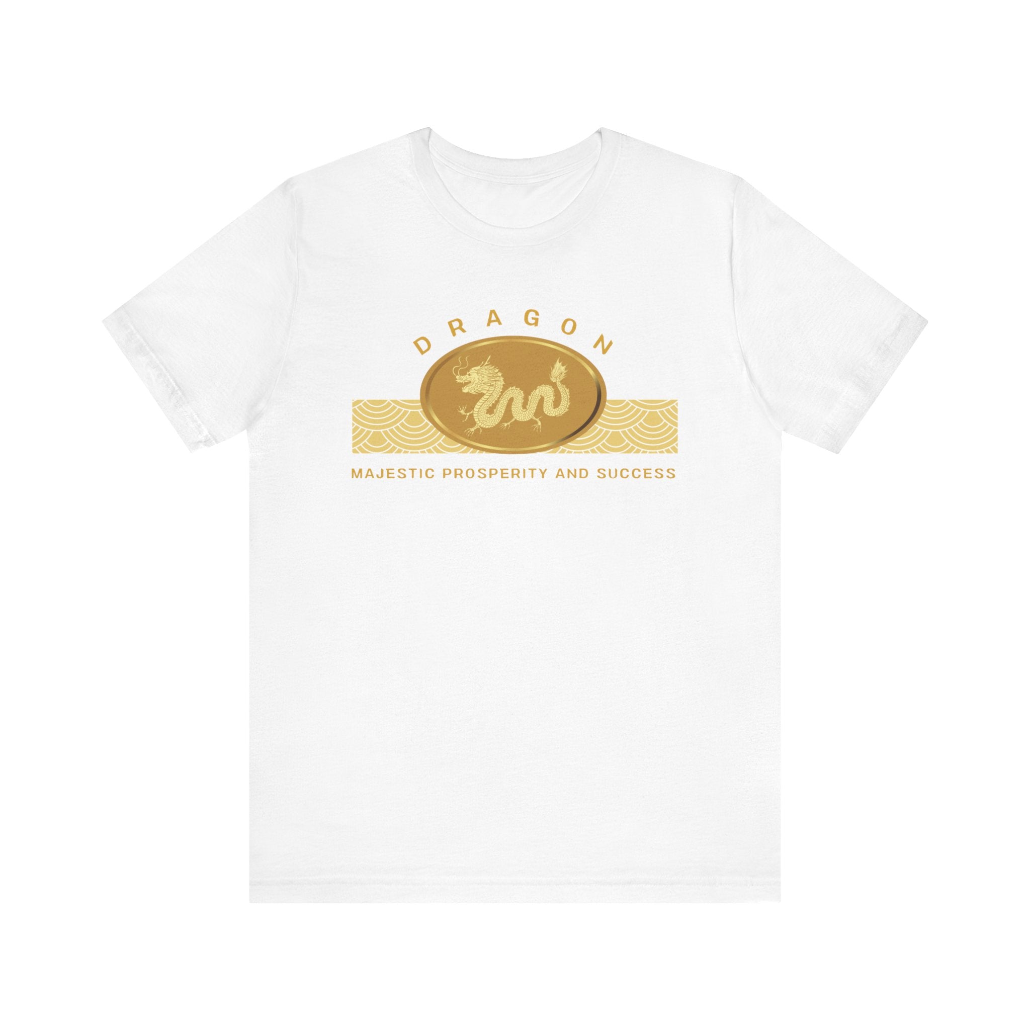 Empowering T-shirt - Zen Dragon Collection Gold Majestic