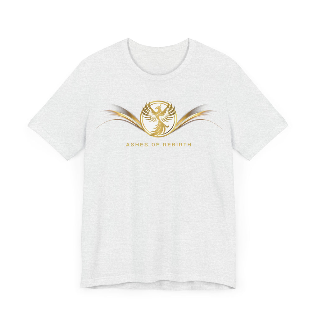 Empowering T-shirt - Zen Phoenix Collection White Rebirth