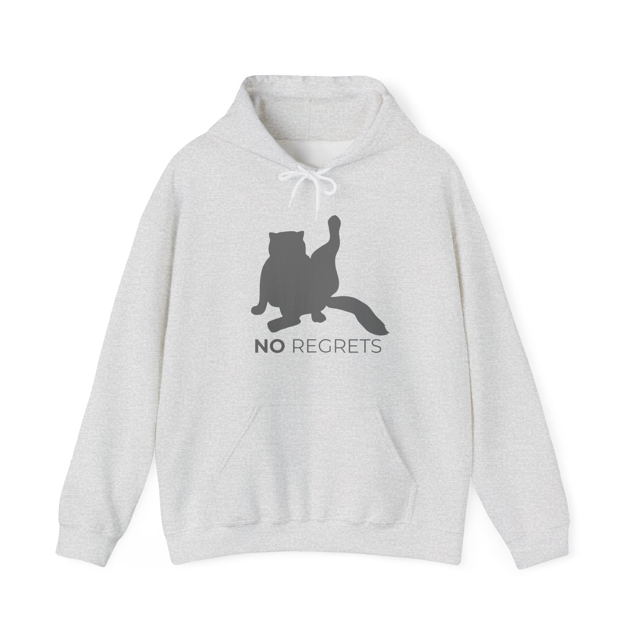 Animal Attitude Hoodie Line - No Regrets Cat