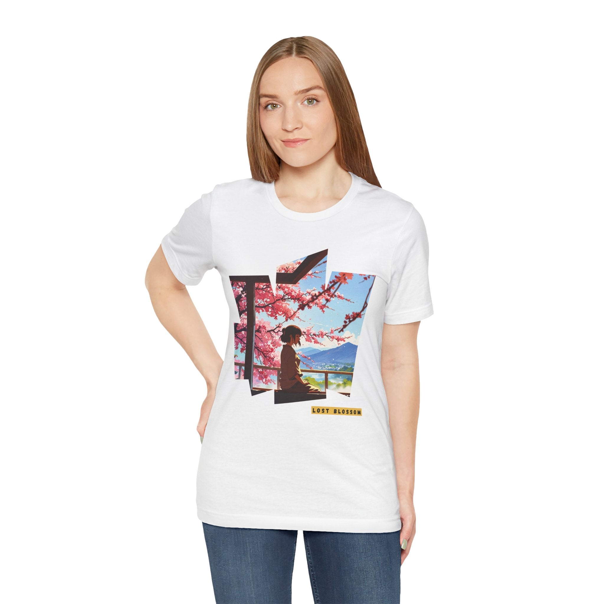 Anime Solace T-shirt - Lost Blossom