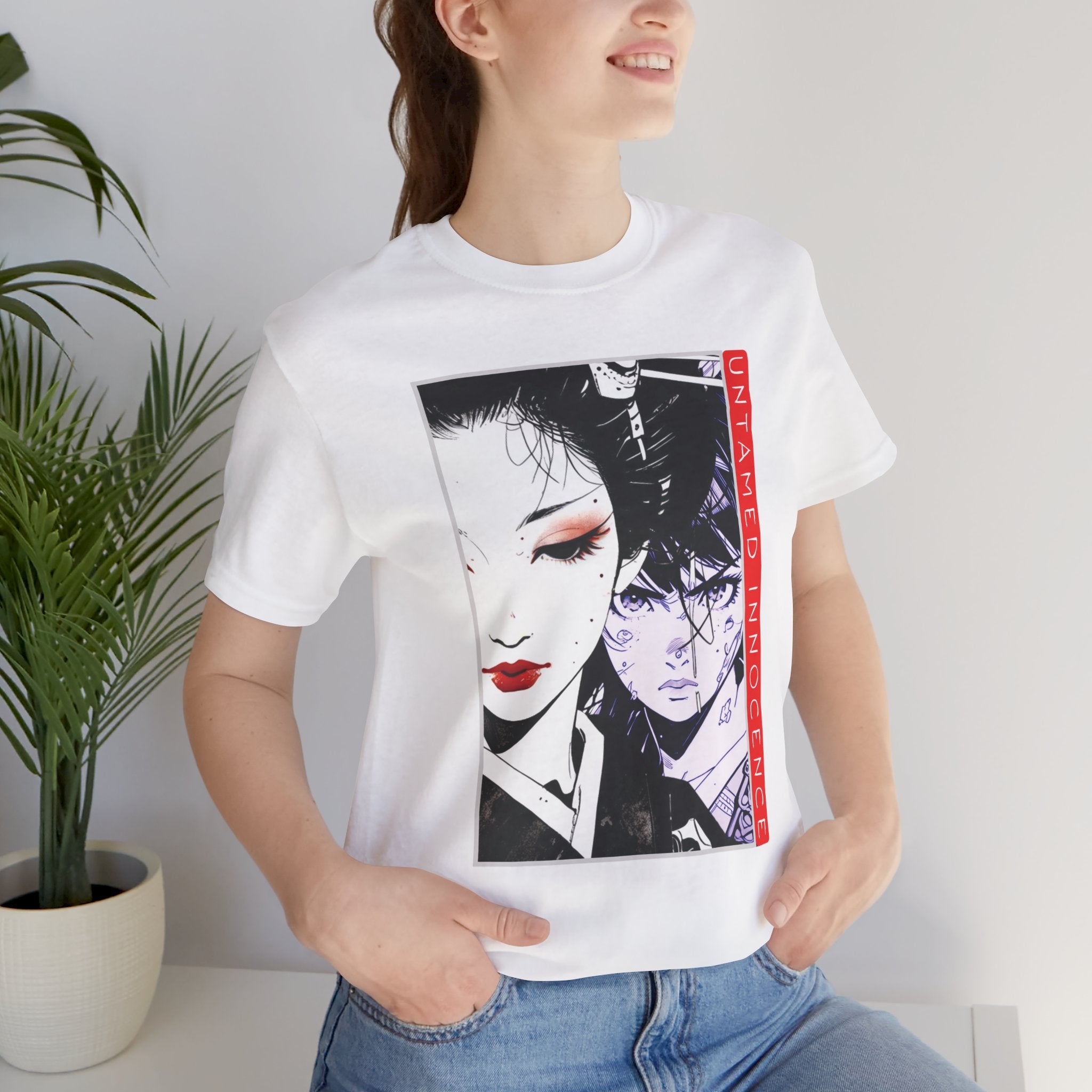Anime Good Bad T-shirt - Untamed Innocence