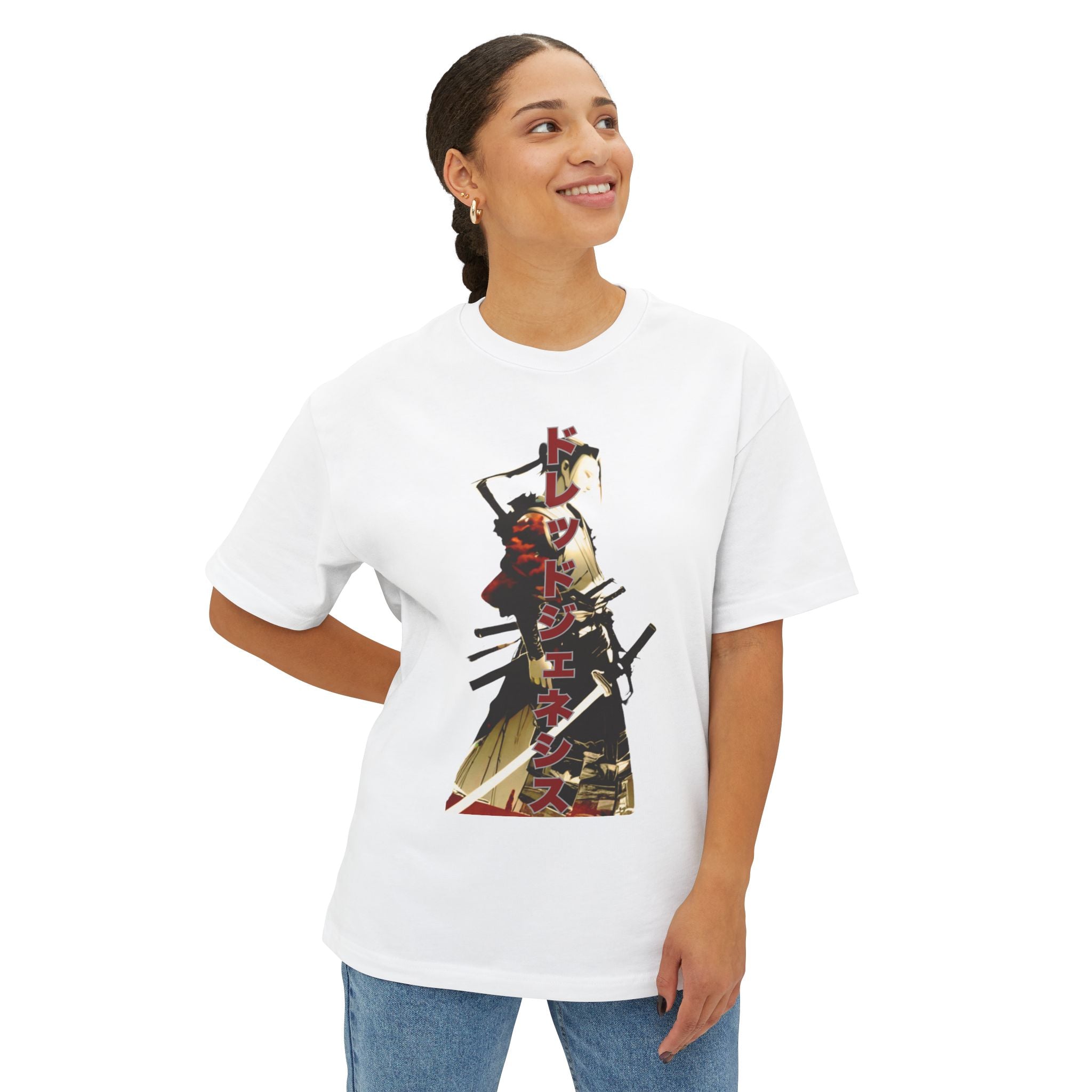 Anime Design Oversize T-shirt - SF Dread Genesis
