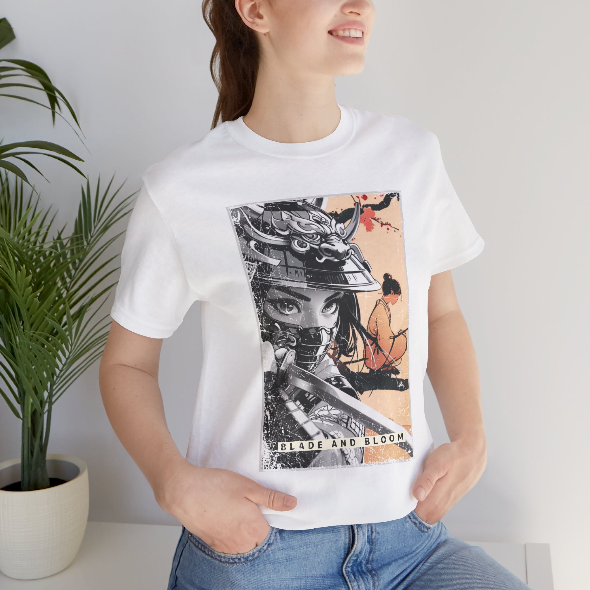 Anime Warrior Girl T-shirt - Blade And Bloom