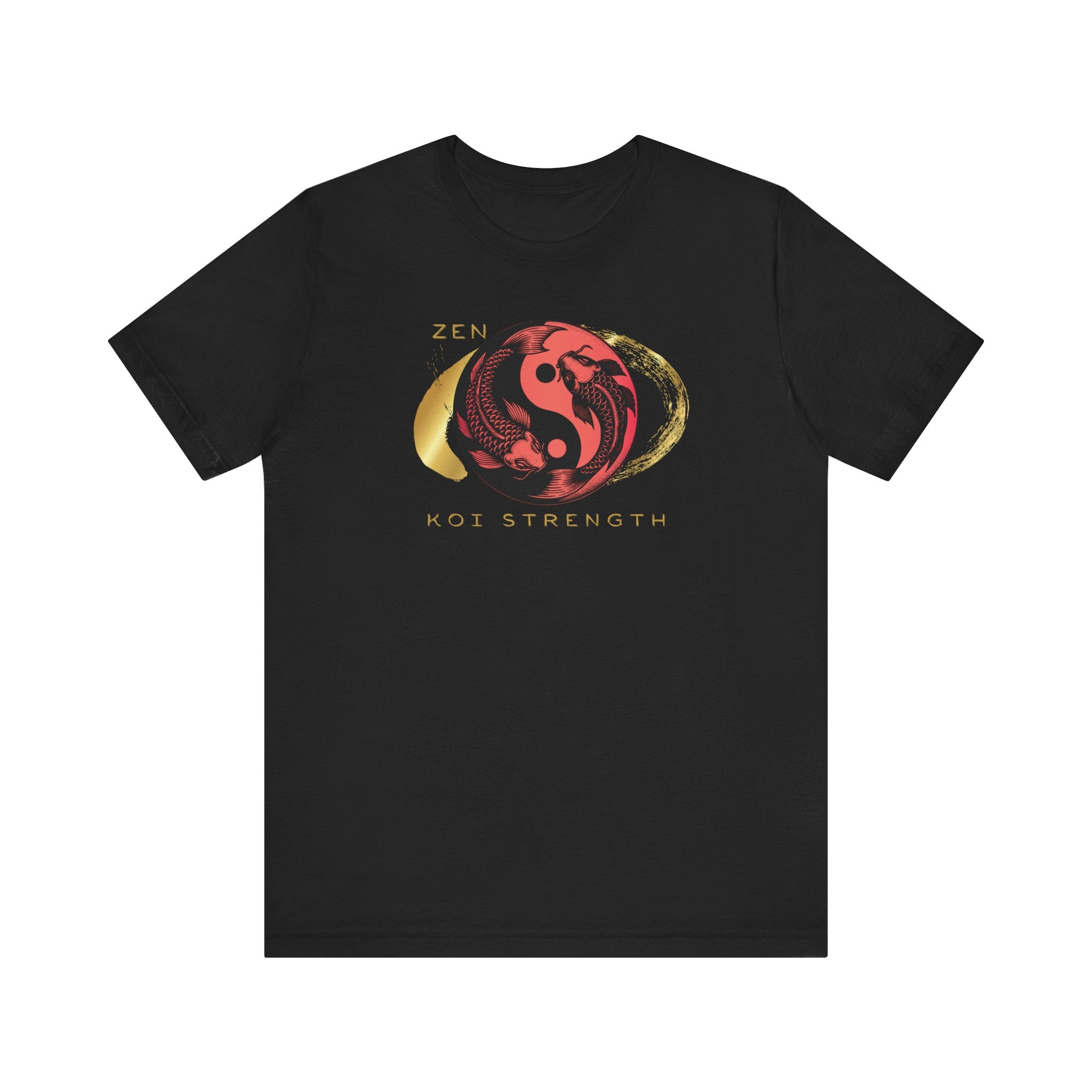Empowering T-shirt - Zen Koi Collection Red, Colors of Meaning