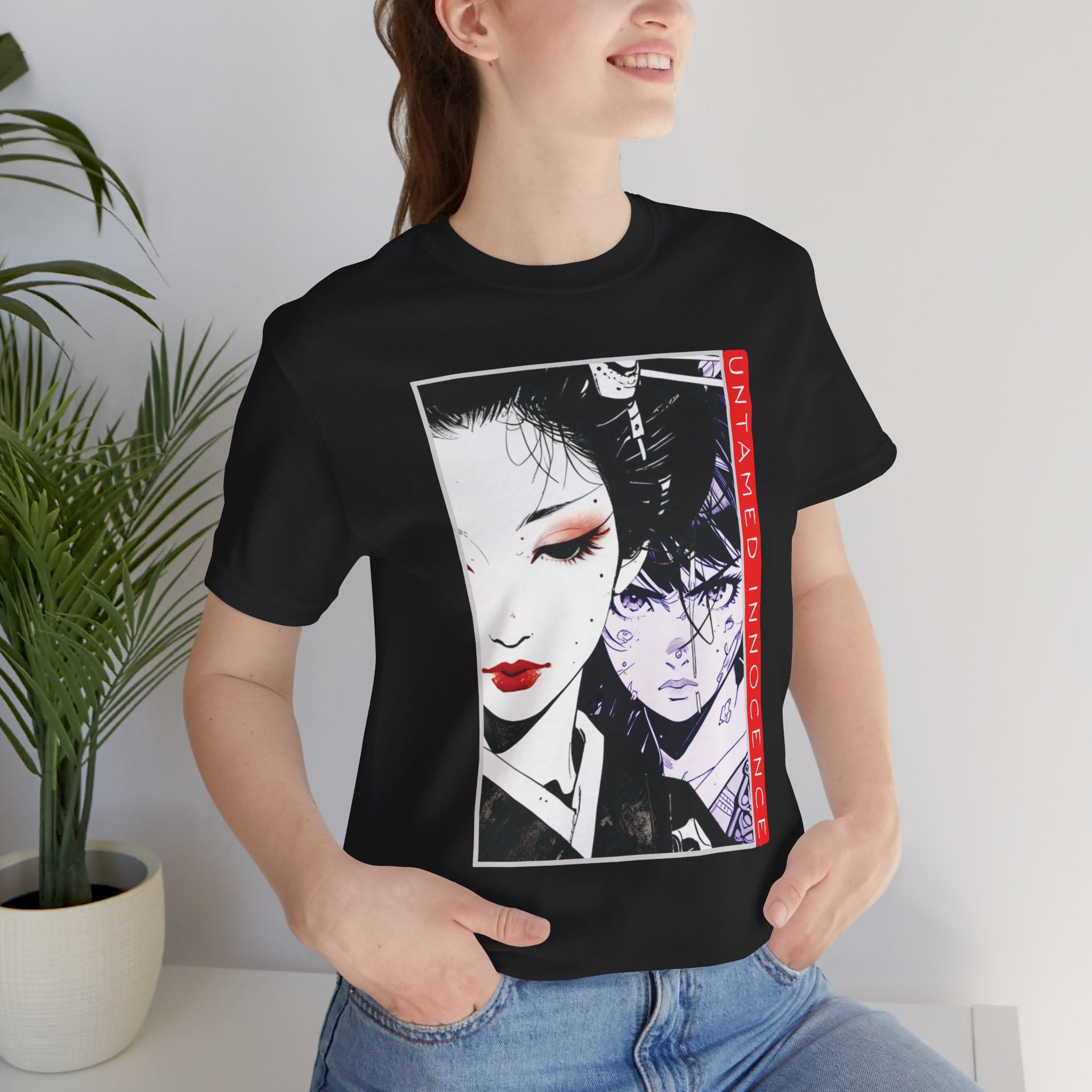 Anime Good Bad T-shirt - Untamed Innocence