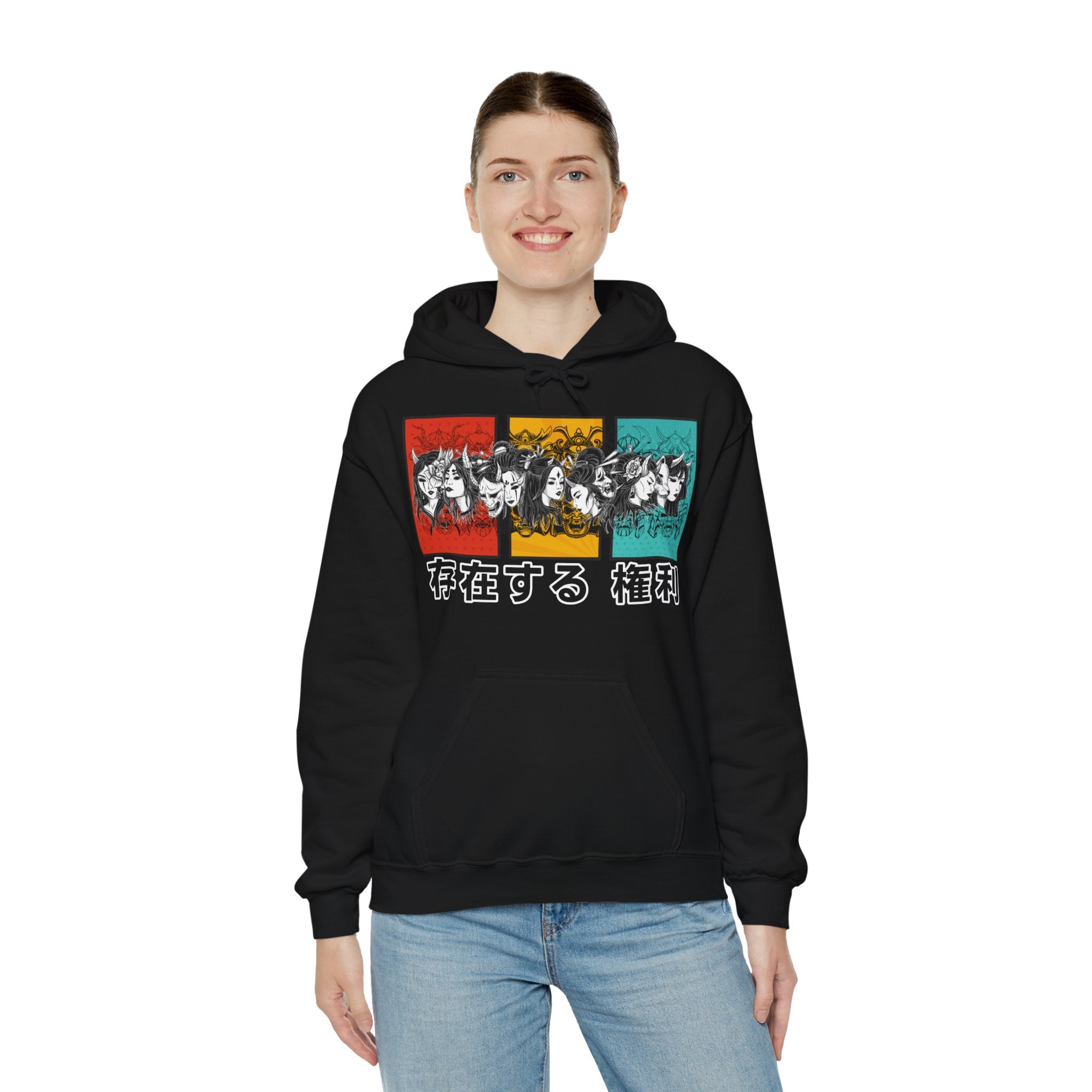 Hooded Sweatshirt Comic - Right To Be