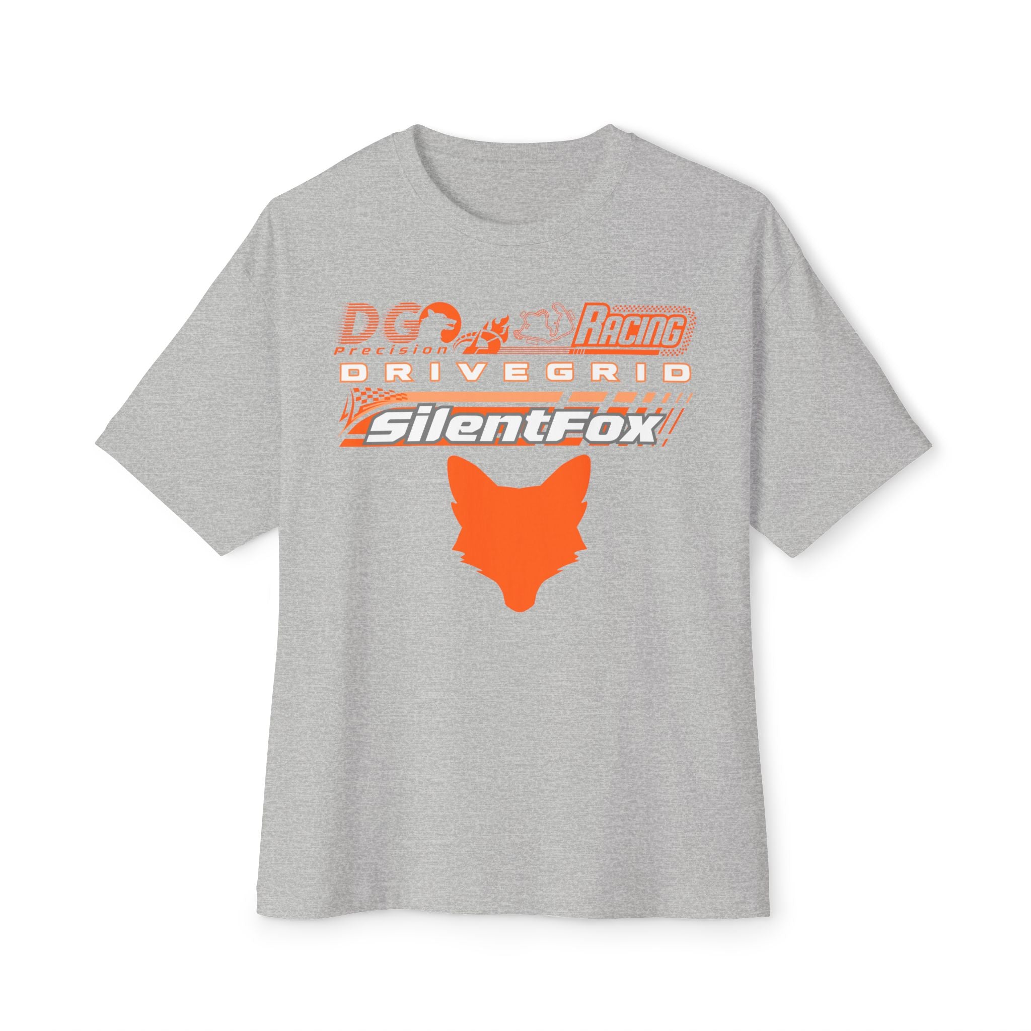 Orange Fox Racing Box Tee Collection - SF Drive Grid