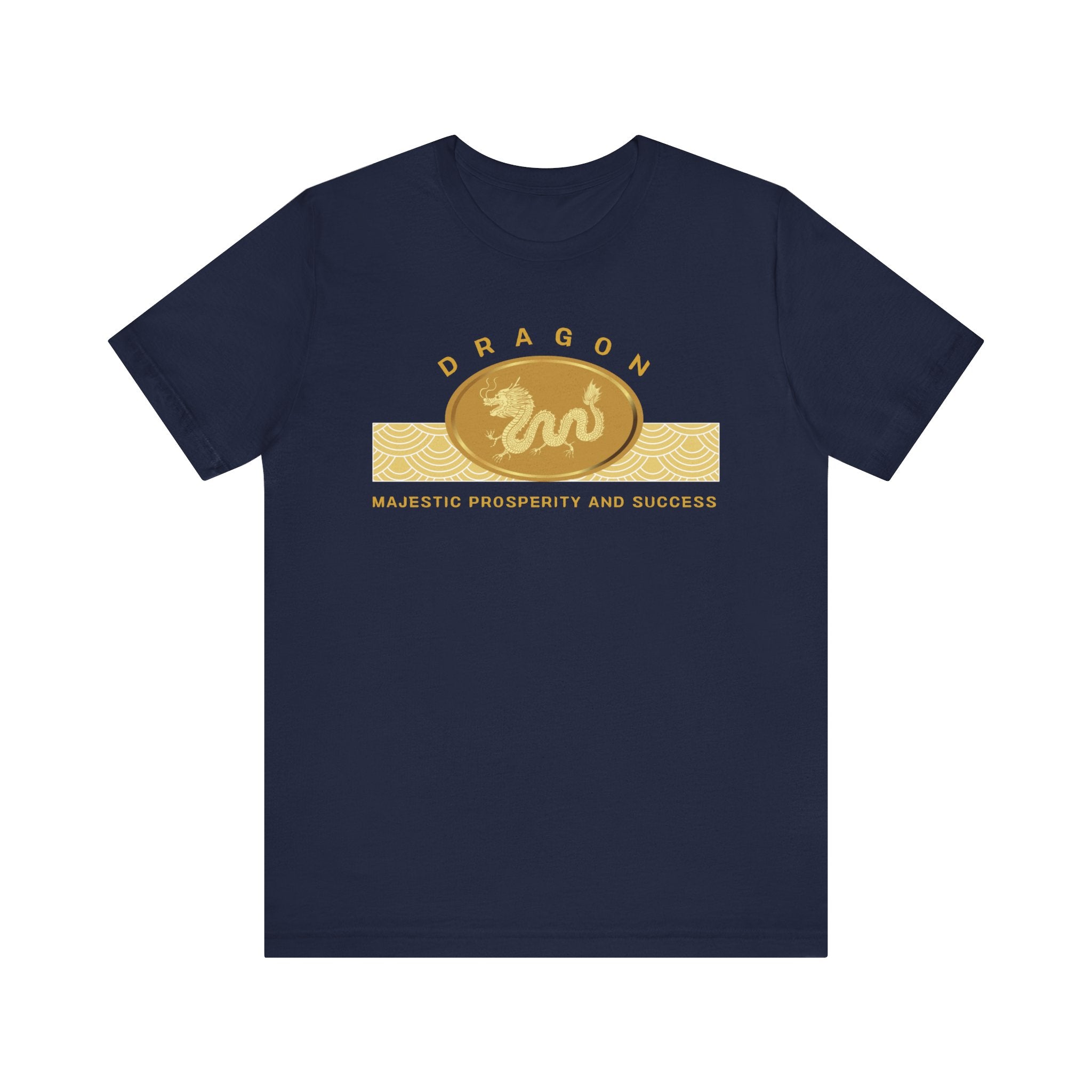 Empowering T-shirt - Zen Dragon Collection Gold Majestic