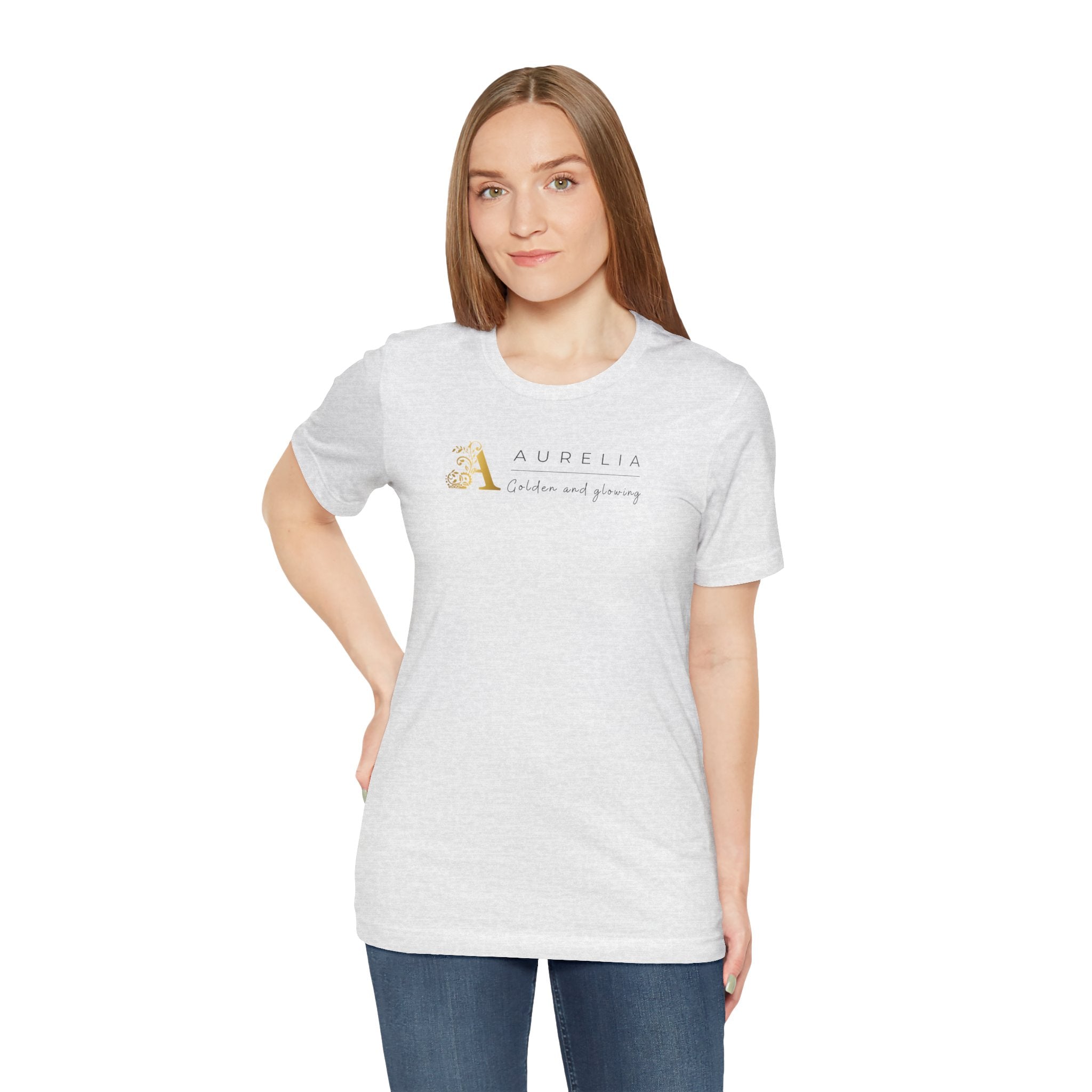 Empowering T-shirt For Friends  & Family - Verbal Vogue Tee Collection AURELIA