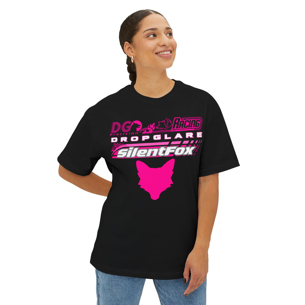 Magenta Fox Racing Box Tee Collection - SF Drop Glare