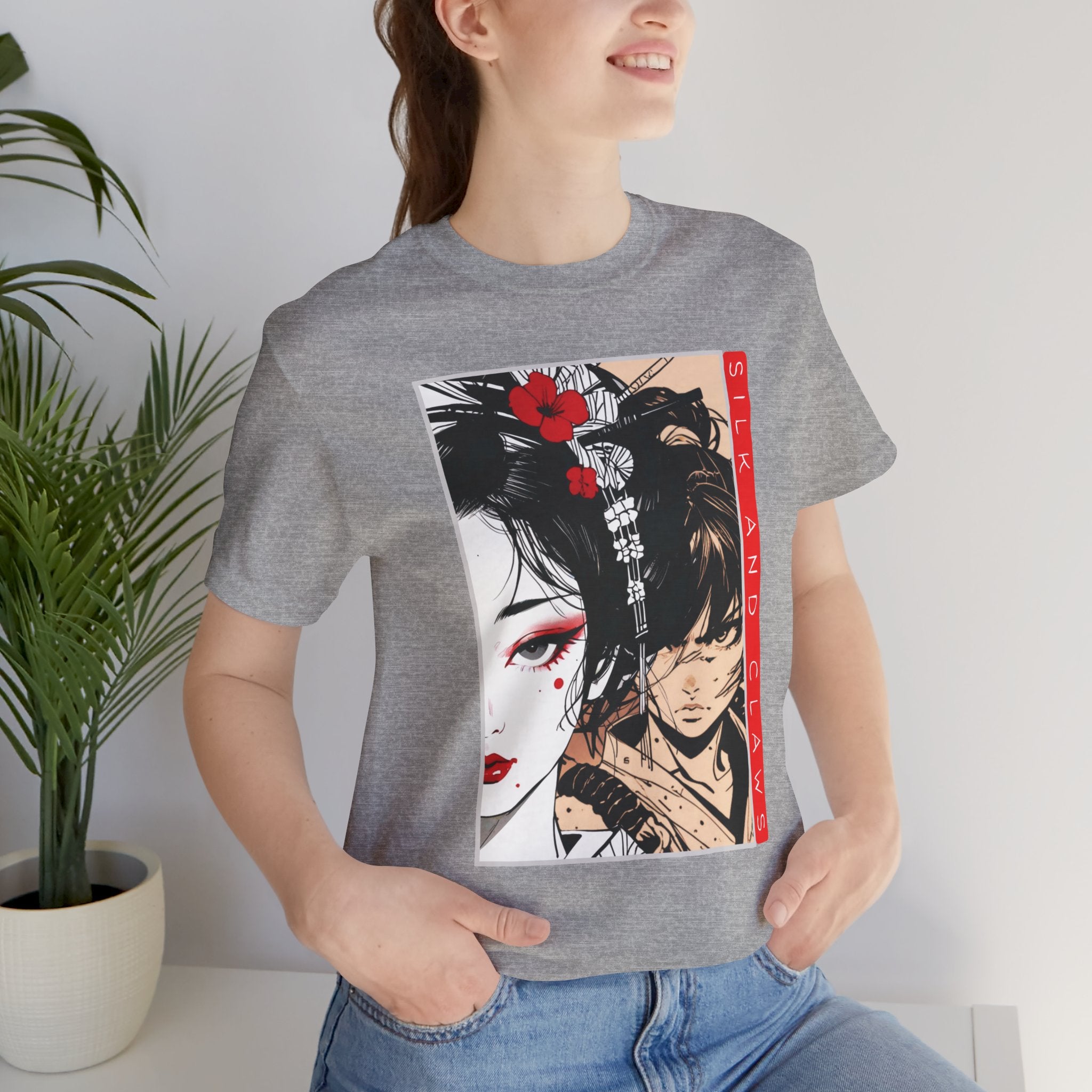 Anime Good Bad T-shirt - Silk And Claws