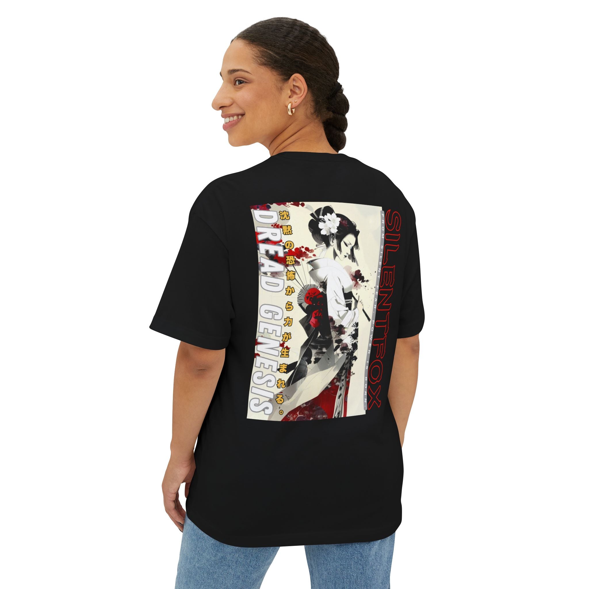 Anime Design Oversize T-shirt - SF Dread Genesis