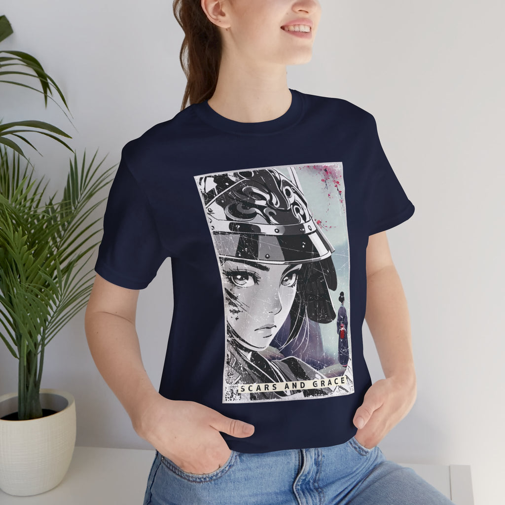Anime Warrior Girl T-shirt - Scars And Grace