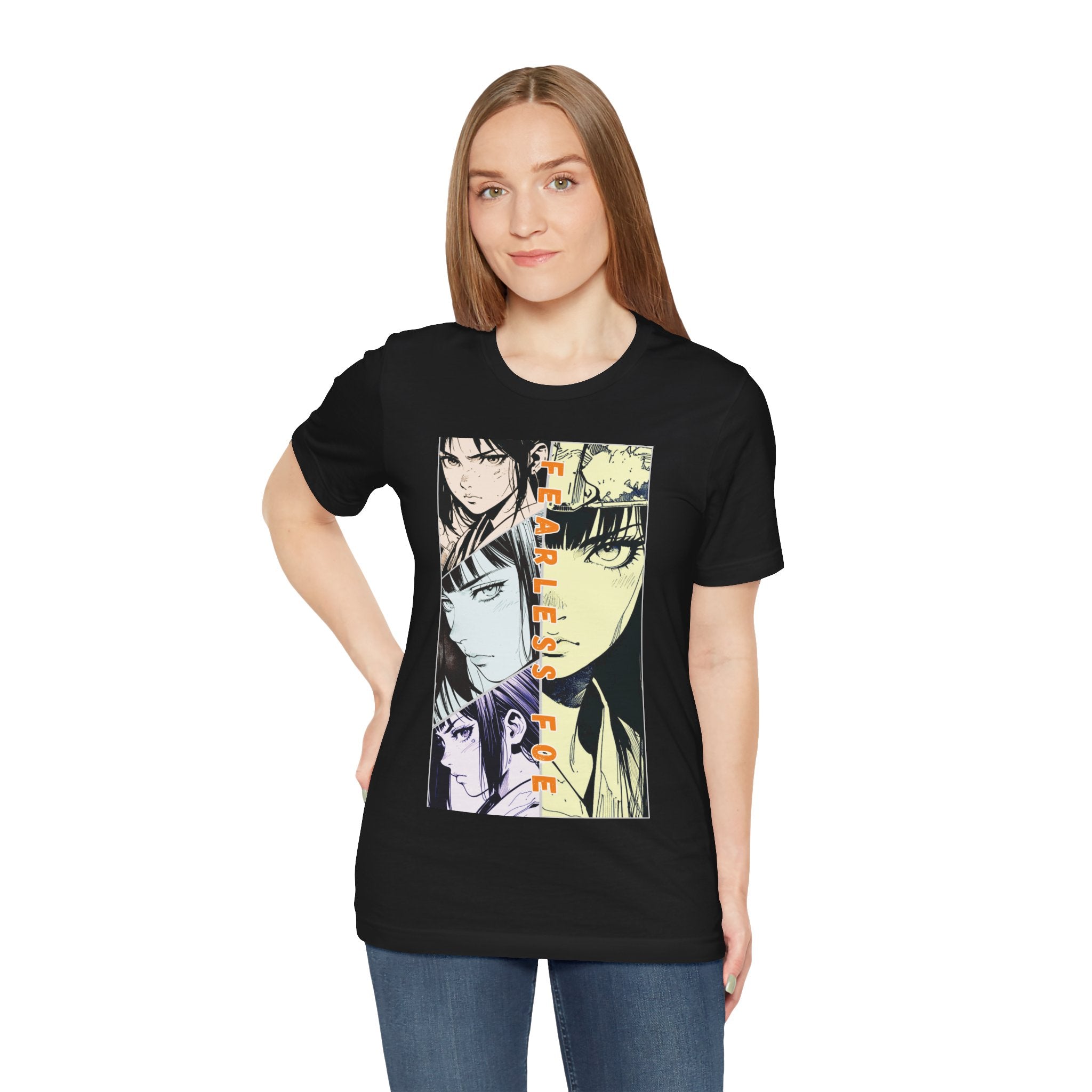 Anime Silent Hero T-shirt - Fearless Foe
