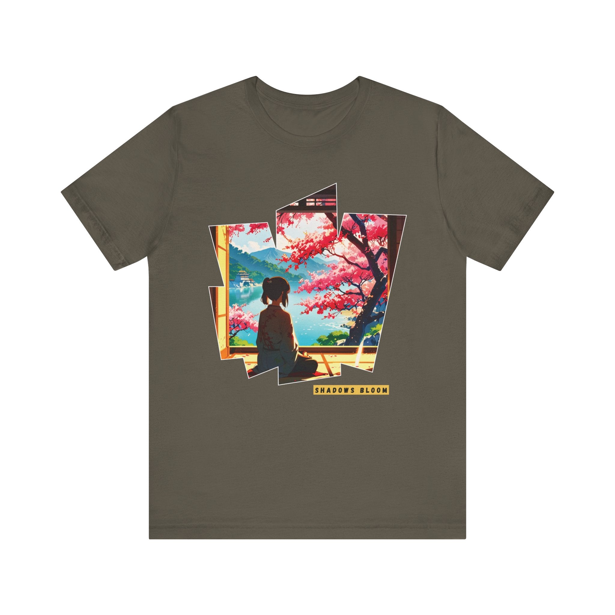 Anime Solace T-shirt - Shadows Bloom