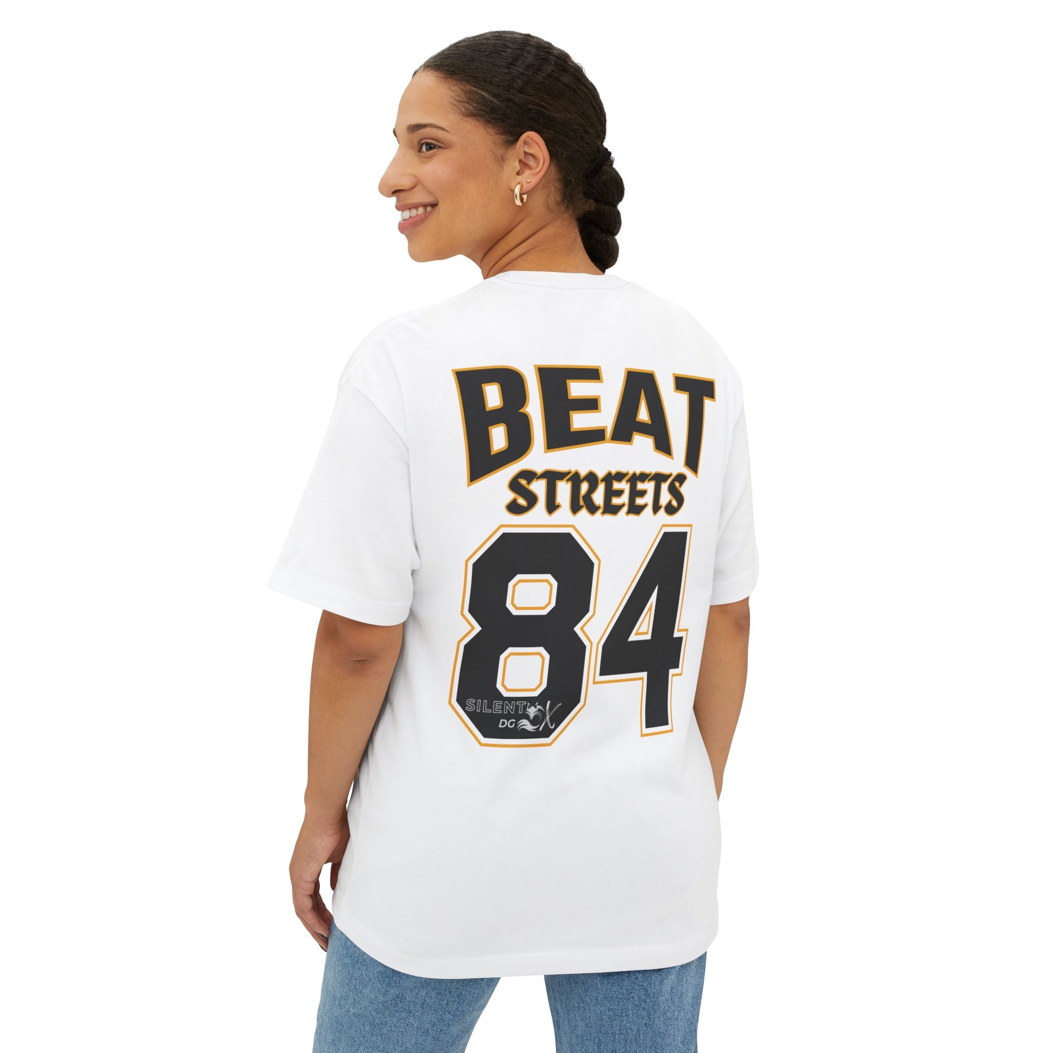 Old School 80's Oversized Casual Streetwear - 84 Beat Streets