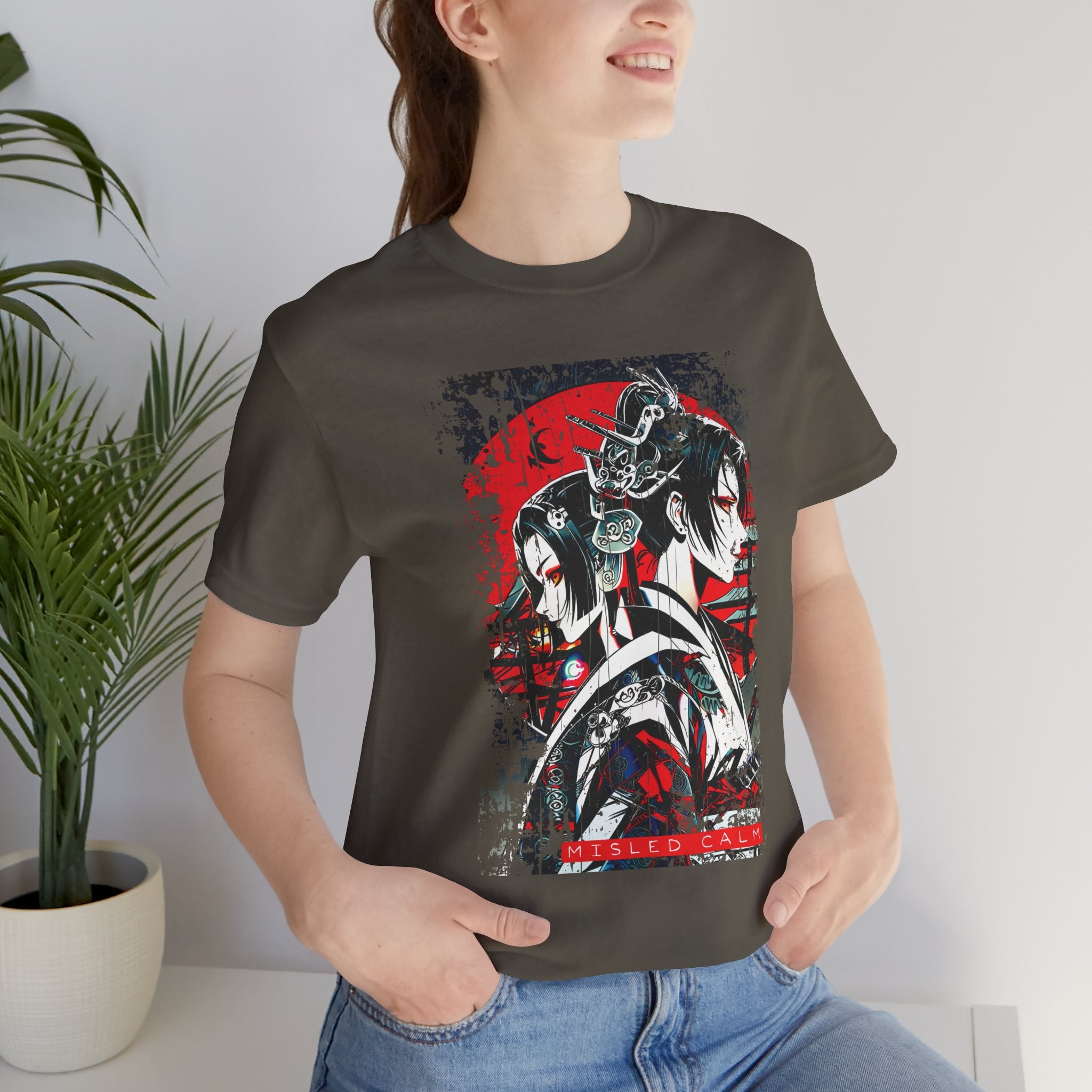 Anime Moon T-Shirt - Misled Calm Tee