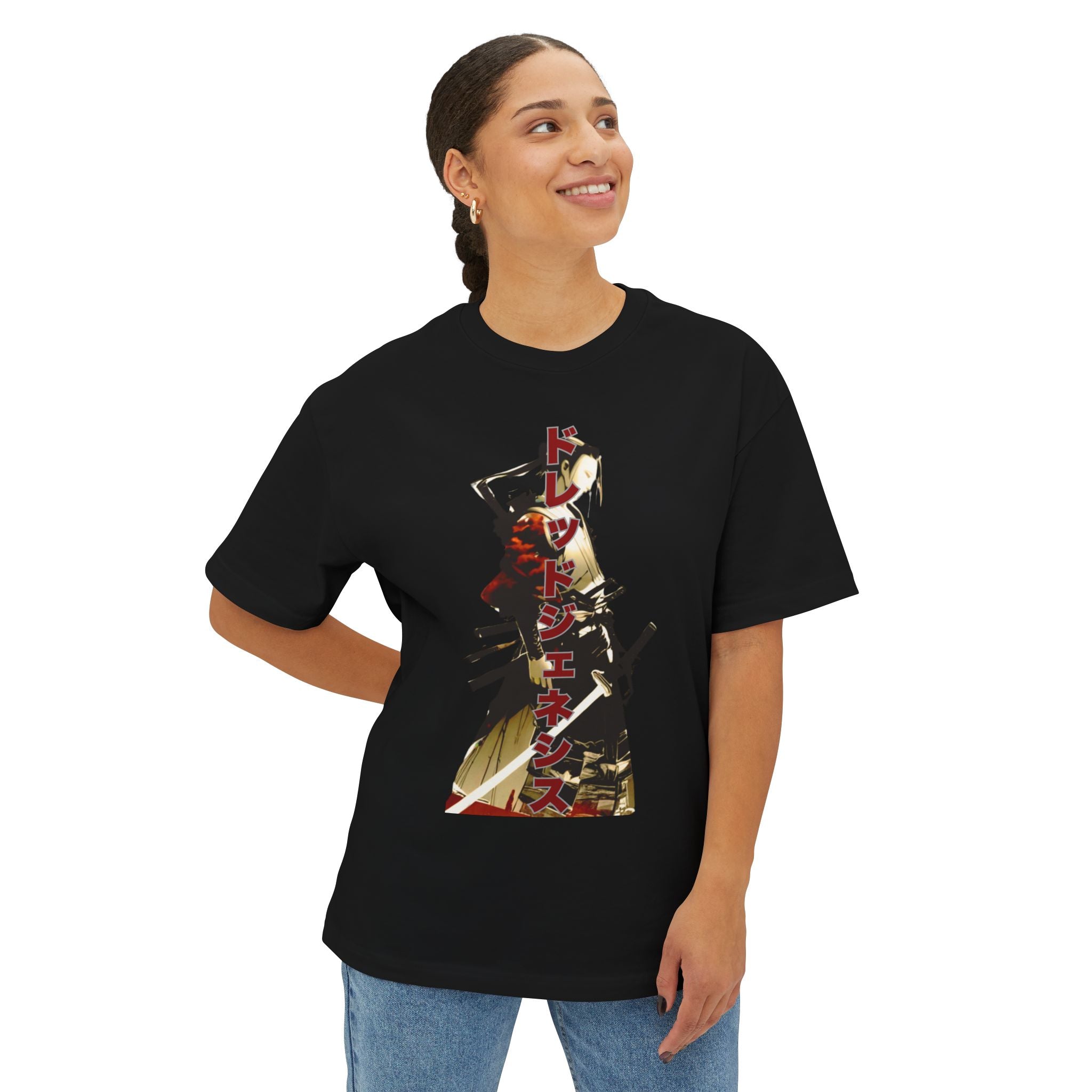 Anime Design Oversize T-shirt - SF Dread Genesis