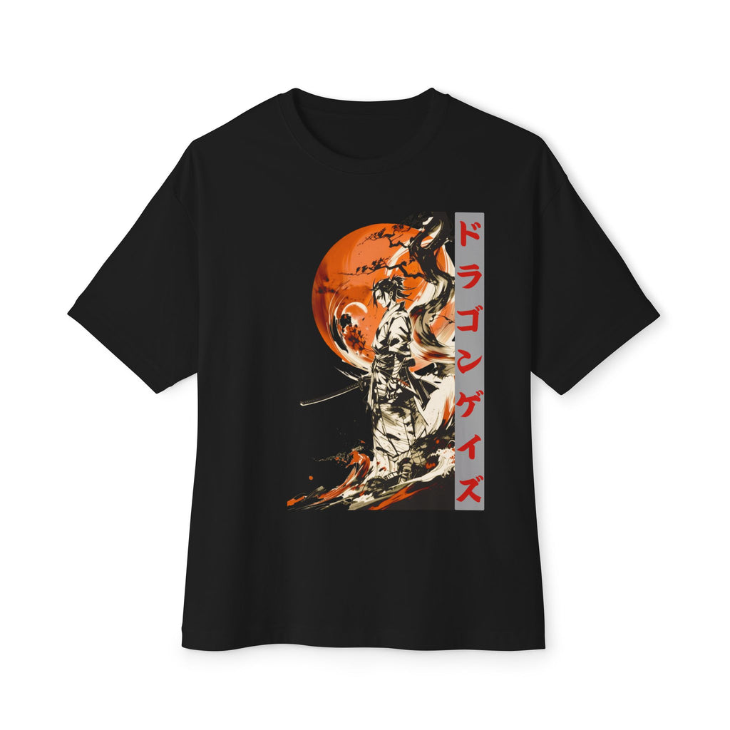 Anime Design Oversize T-shirt - SF Dragon Gaze