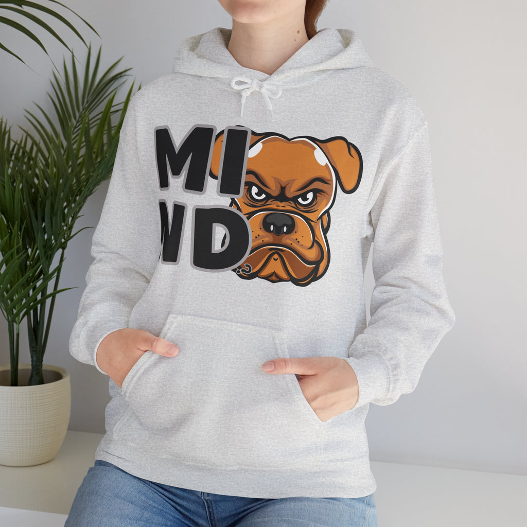 Hooded Sweatshirt Humor - Mind? Dog