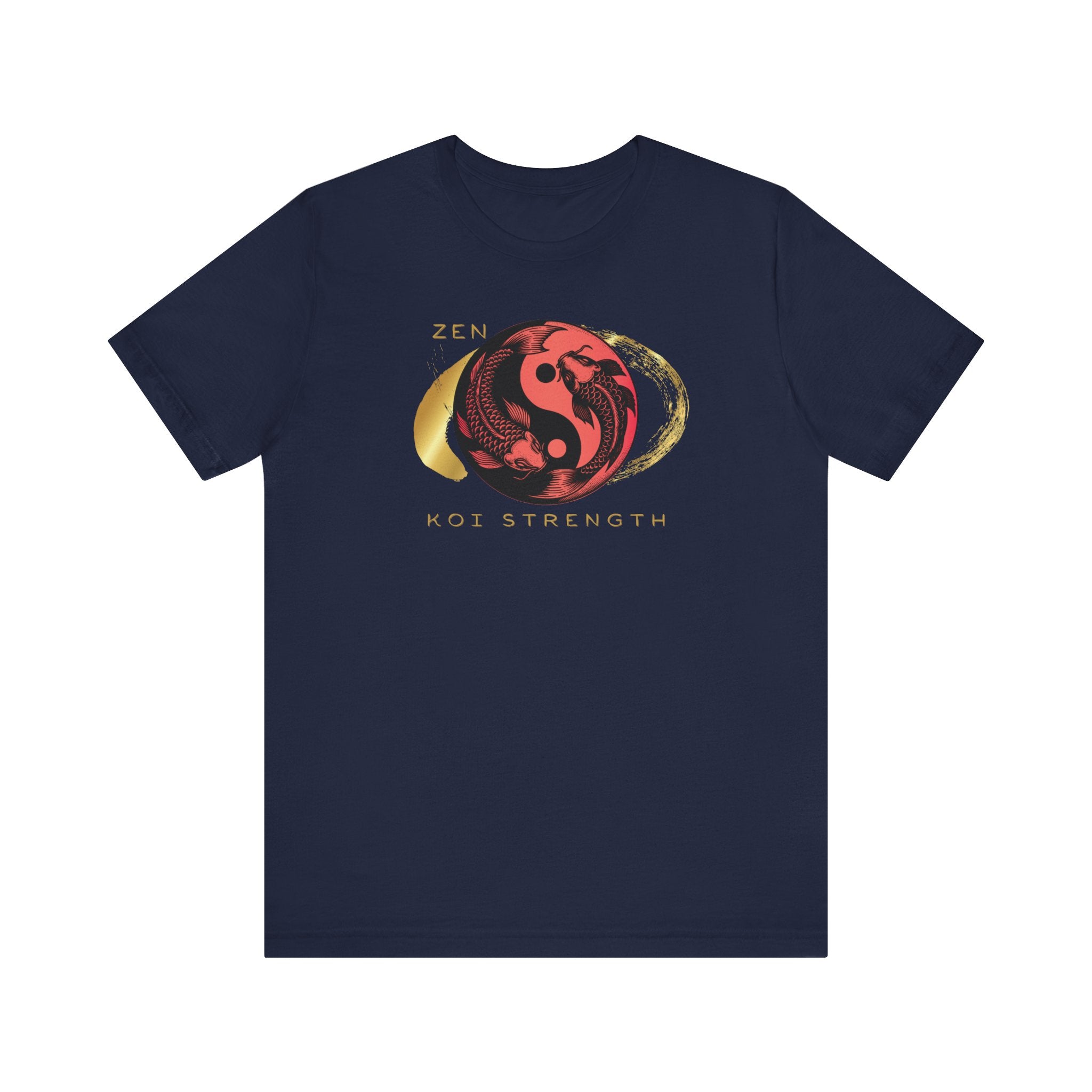Empowering T-shirt - Zen Koi Collection Red, Colors of Meaning