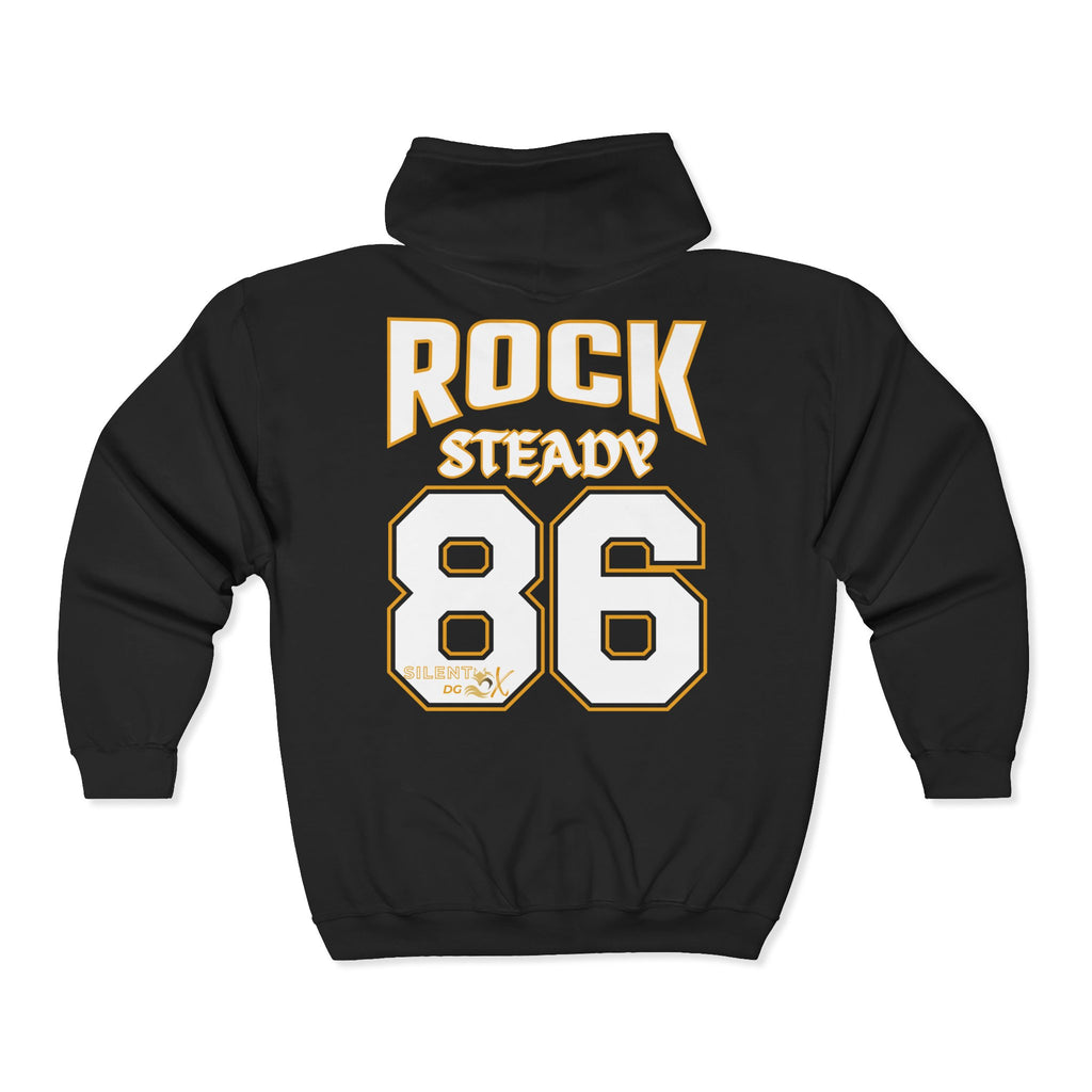 Old School 80's Zipped Hoodie Collection - 86 Rock Steady