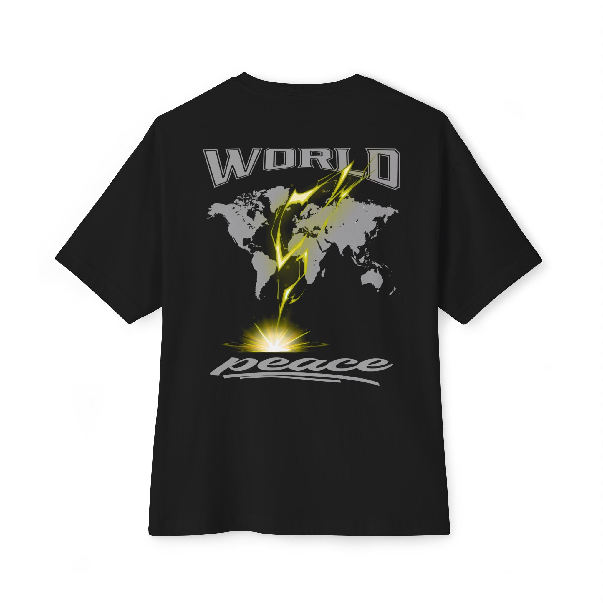 World Collection Design Casual Streetwear T-shirt - World Peace