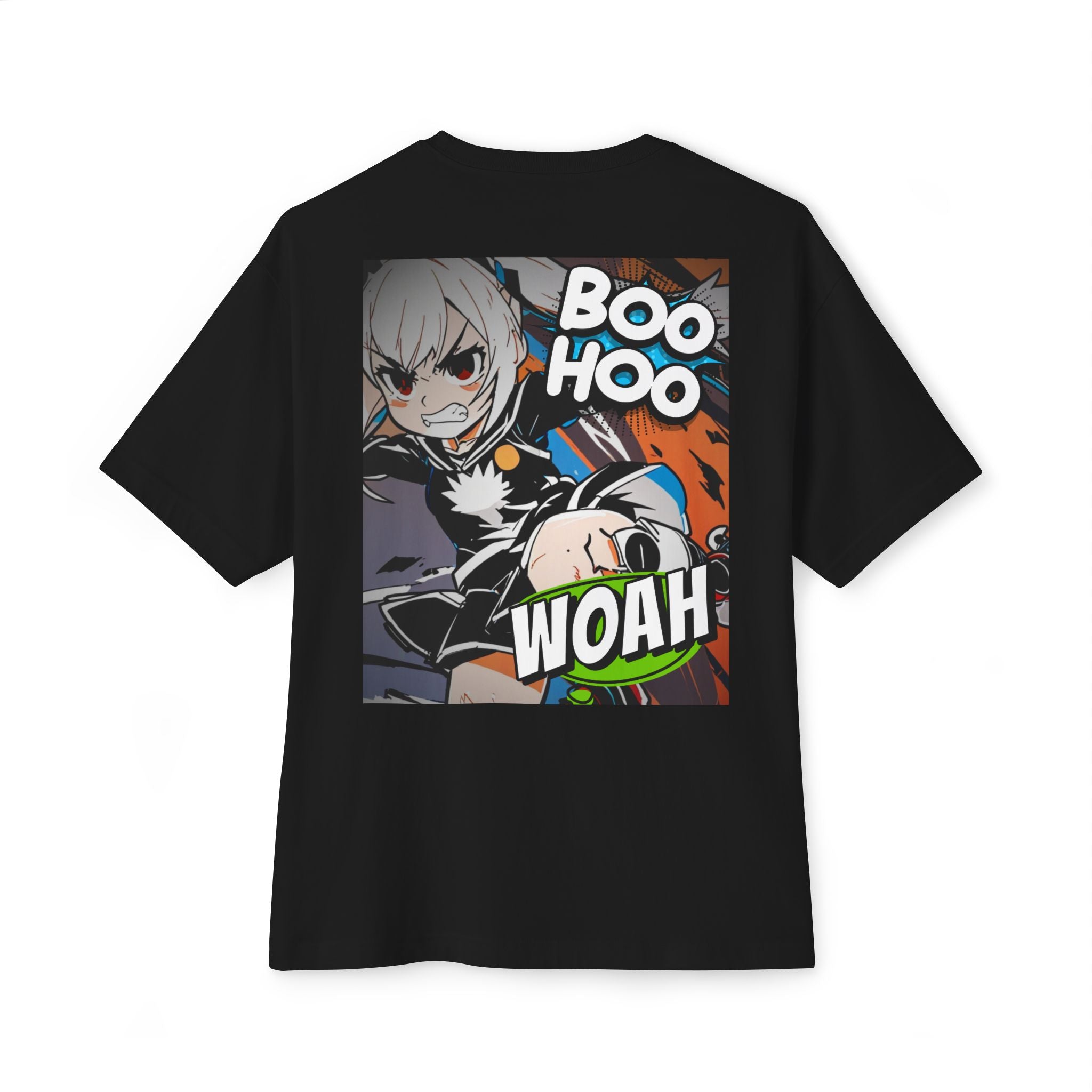 Anime Blurb Casual Streetwear T-shirt - Boo Hoo