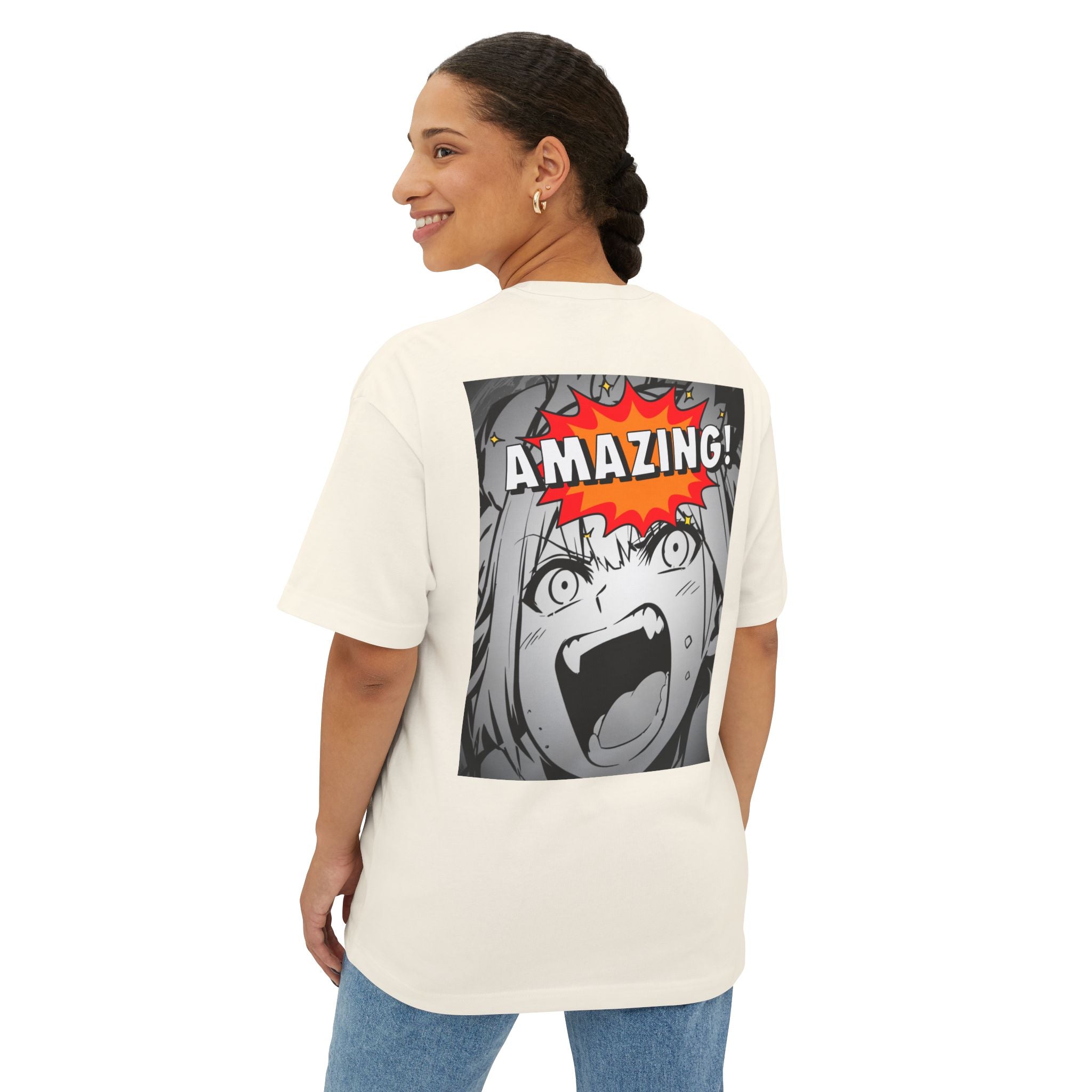 Anime Blurb Casual Streetwear T-shirt - Amazing