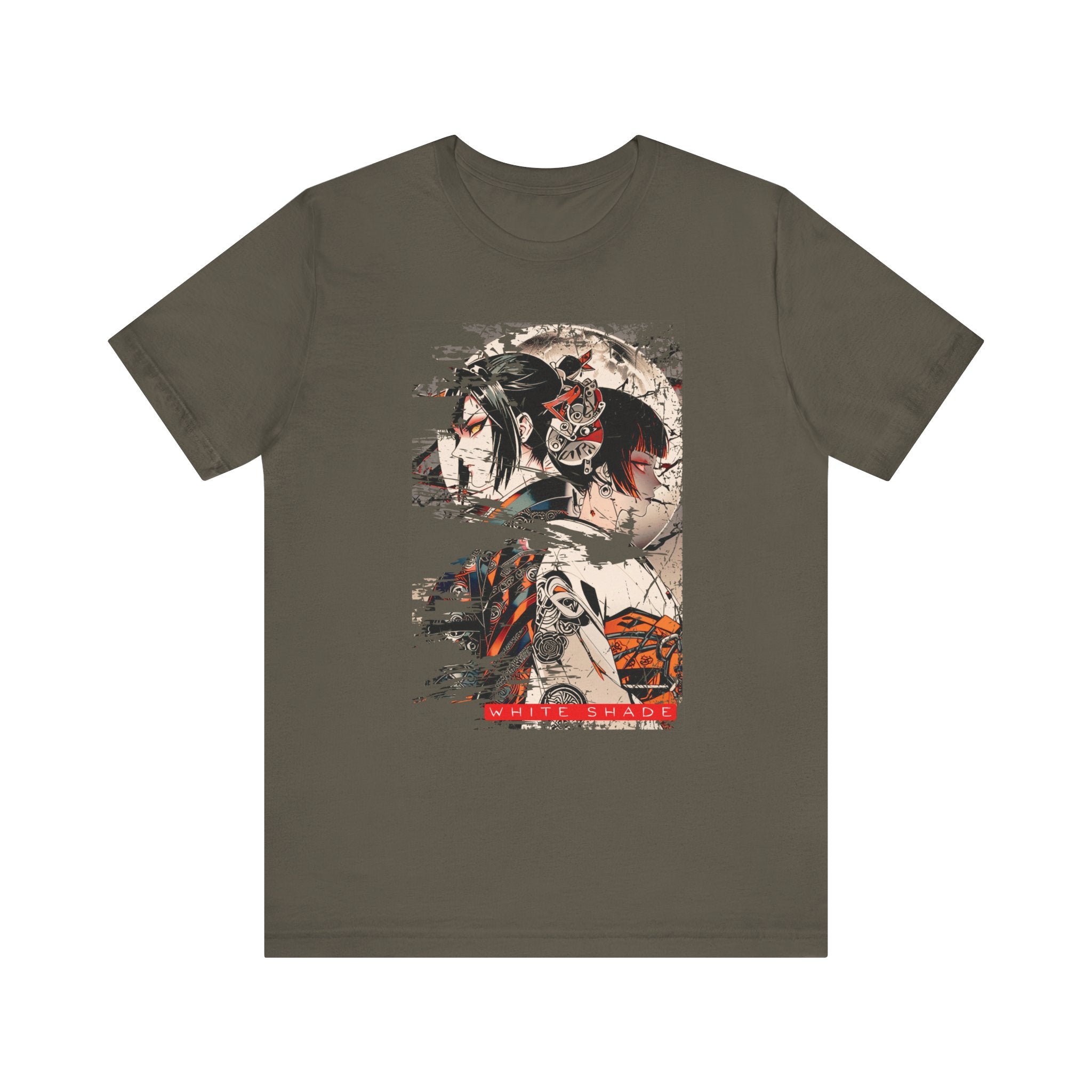 Anime Moon T-Shirt - White Shade Tee